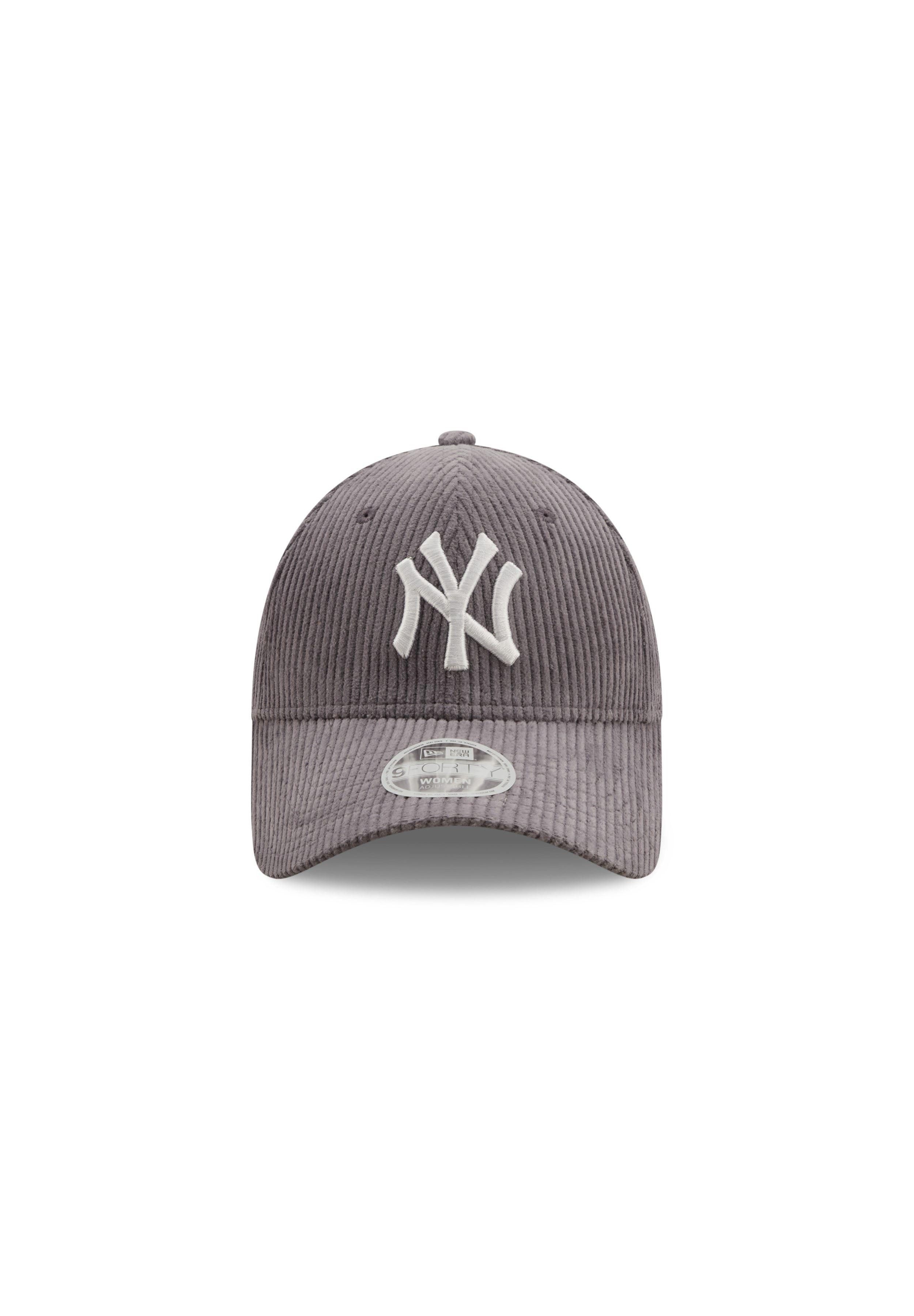 New Era Baseball Cap New York Yankees MLB Fashion Cord Grey 9Forty Adjustab günstig online kaufen