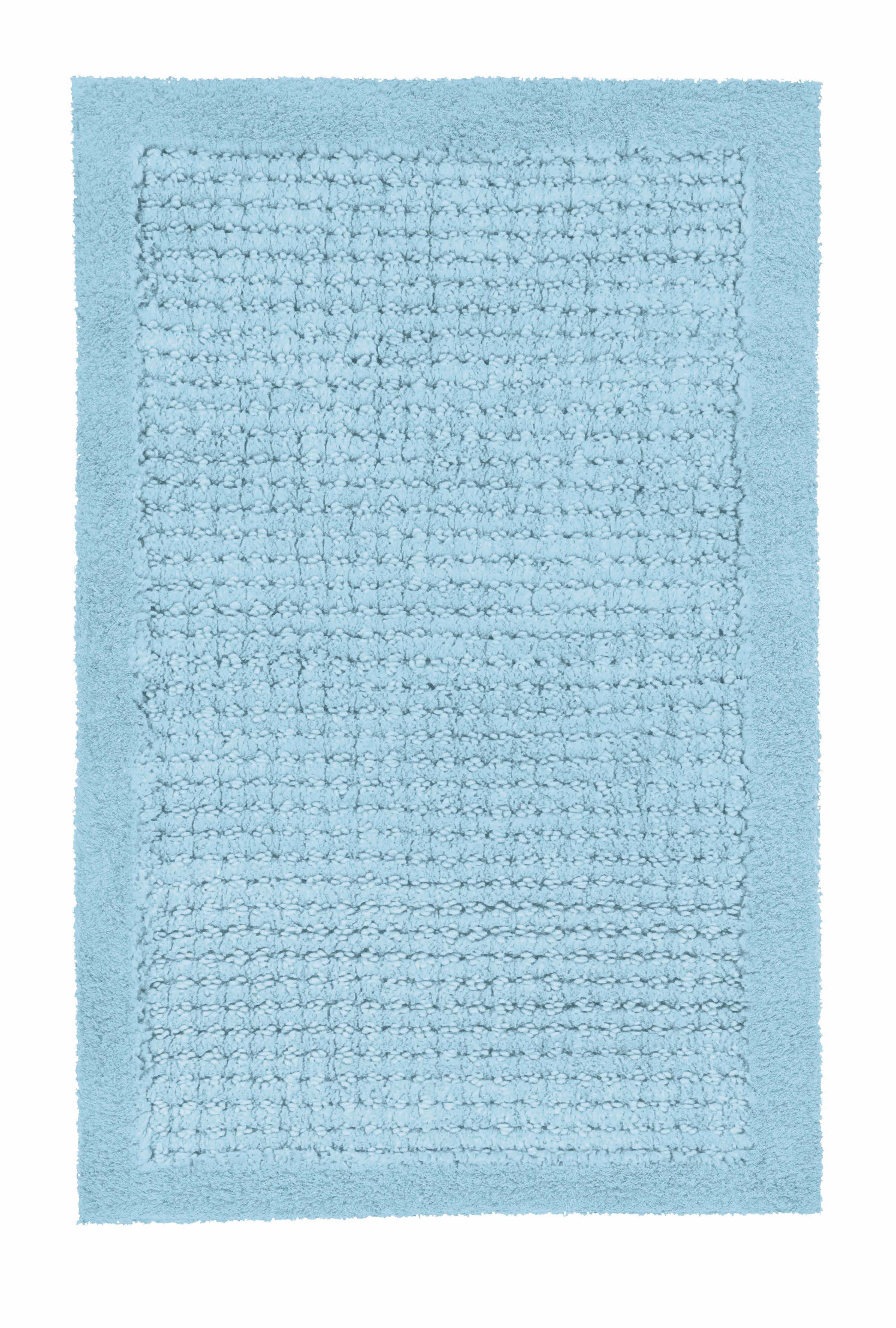 Kleine Wolke Badematte "Net" Höhe 17 mm rutschhemmend beschichtet fußbodenh günstig online kaufen