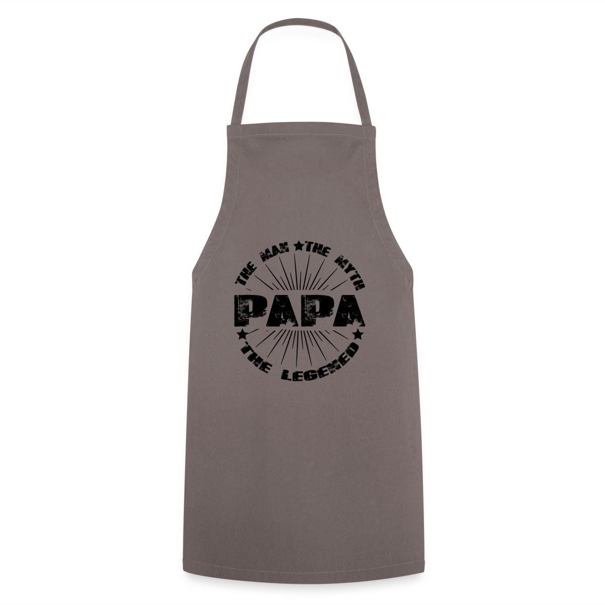 Spreadshirt Kochschürze Papa The Man The Myth The Legend Kochschürze, (1-tlg)