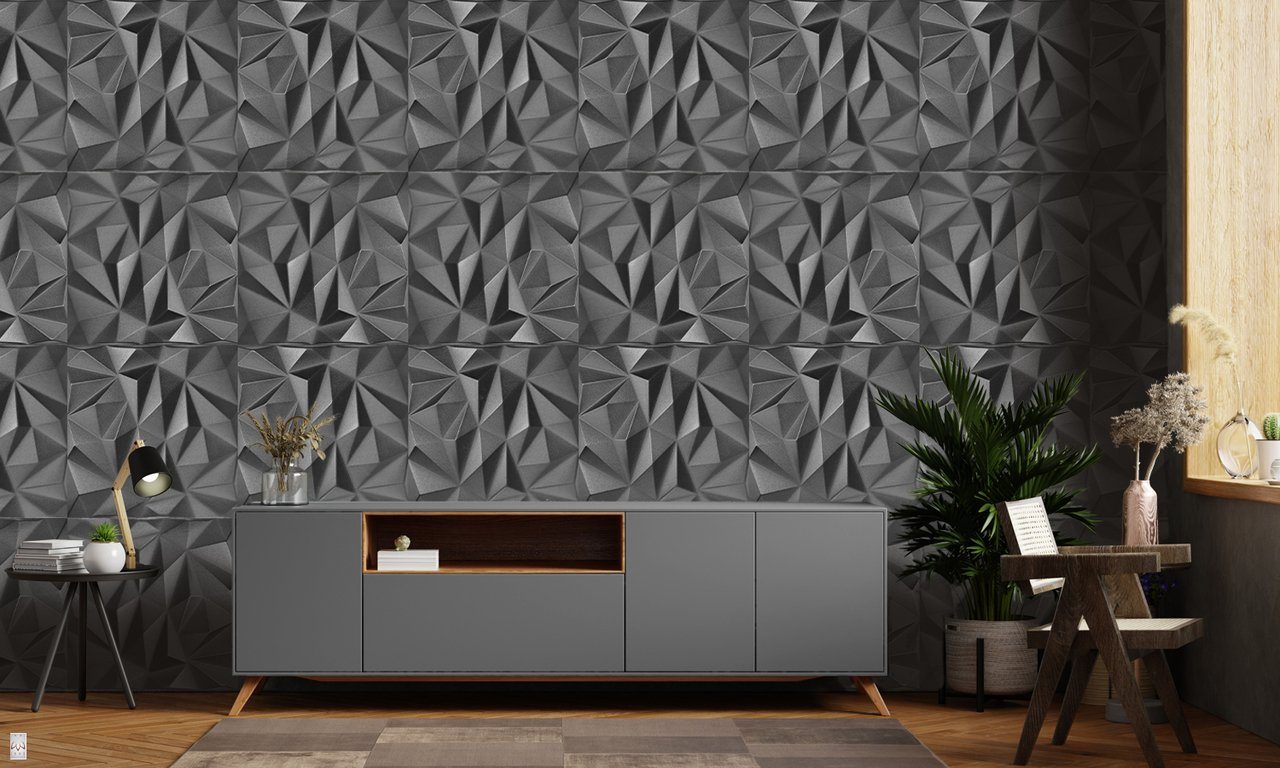 IKHEMalarka 3D Wandpaneel aus Polystyrol Styropor günstig online kaufen