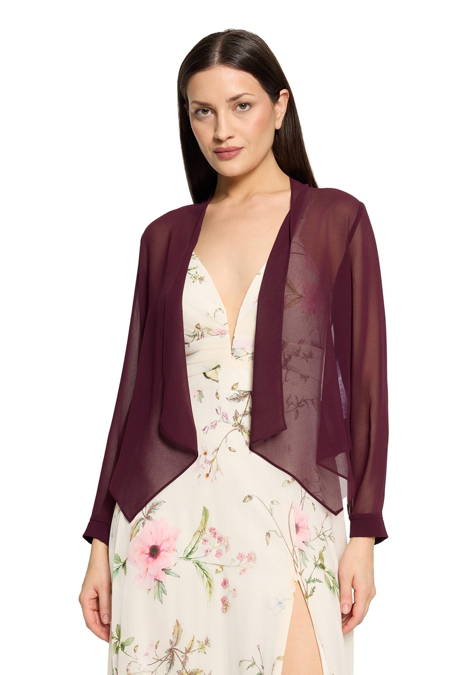 Vera Mont Blusenjacke Damen ohne Verschluss