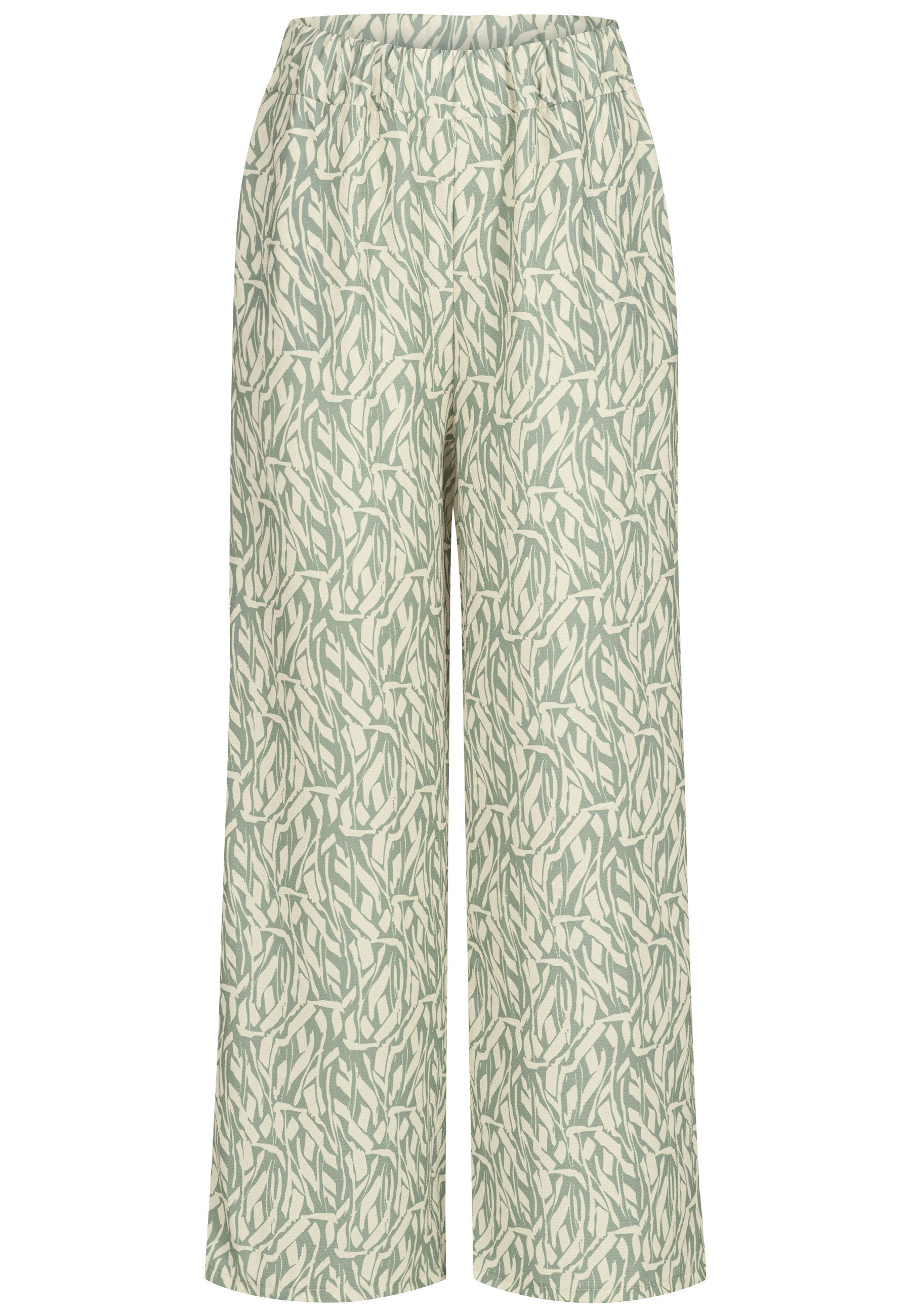 CLOUD 5IVE Stoffhose CLOUD 5IVE Summer Pants with aop leaf print (1-tlg)