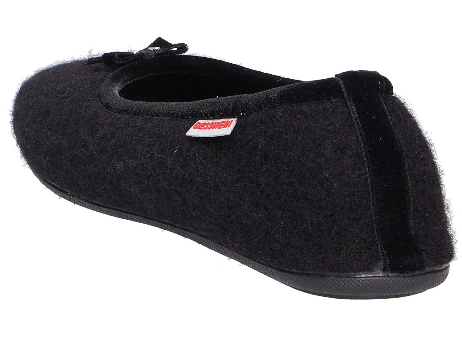 Giesswein Giesswein Damen Hüttenschuhe schwarz Größe Hausschuh