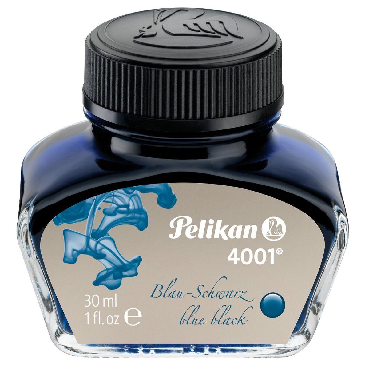 Pelikan Füllhalter Tinte 4001 30ml Glas blauschwarz