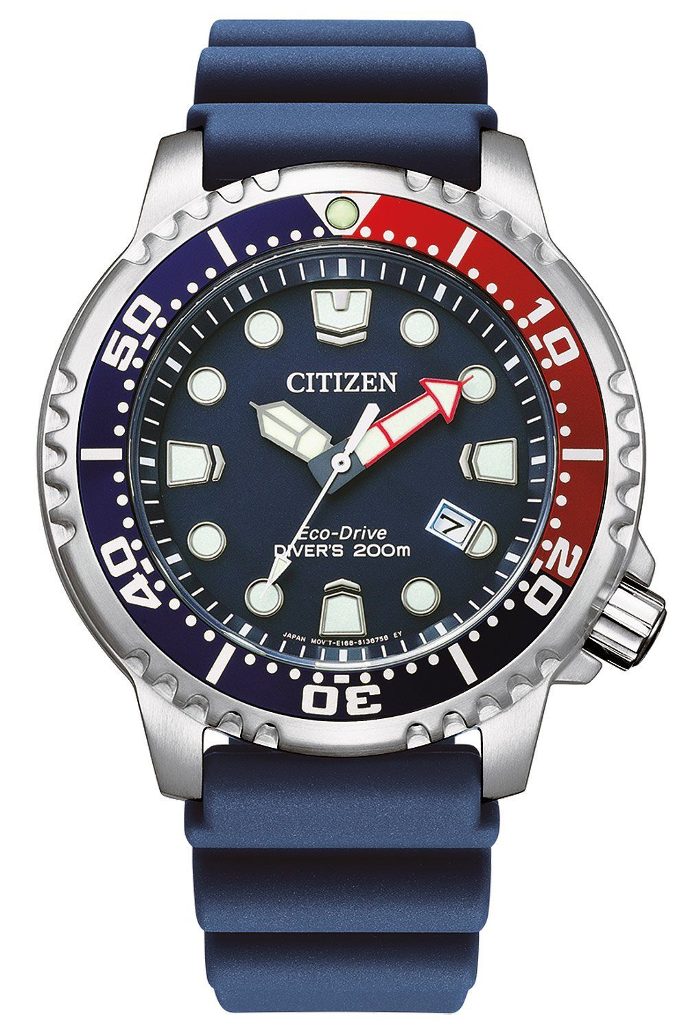 Citizen Taucheruhr Promaster Eco-Drive Solar- für Blau, Wasserdicht bis 20  bar