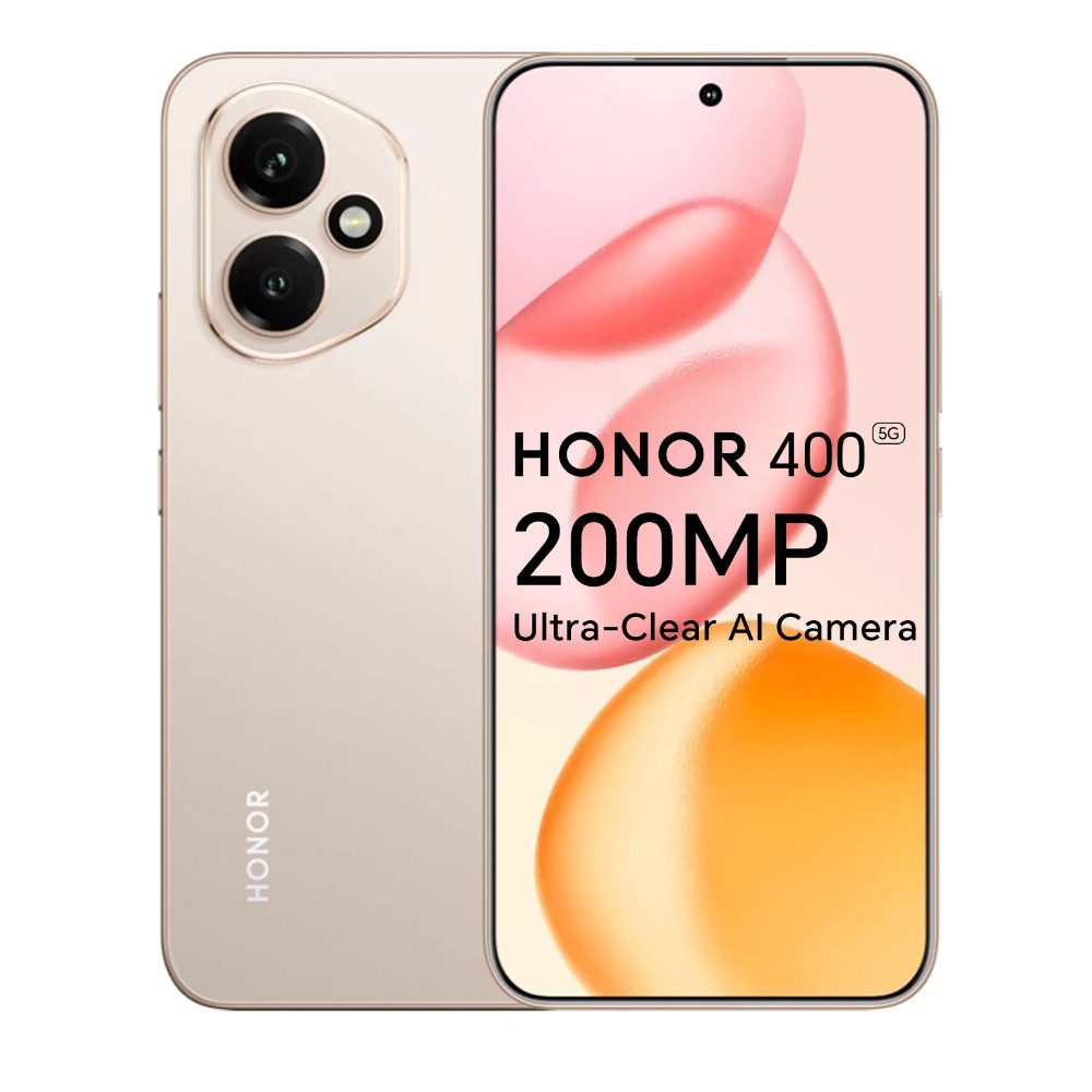 Honor Honor 400 Handy 5G 8GB RAM Snapdragon 7 Gen 3 Smartphone (6.55 Zoll, 256 GB Speicherplatz, 200 MP Kamera)