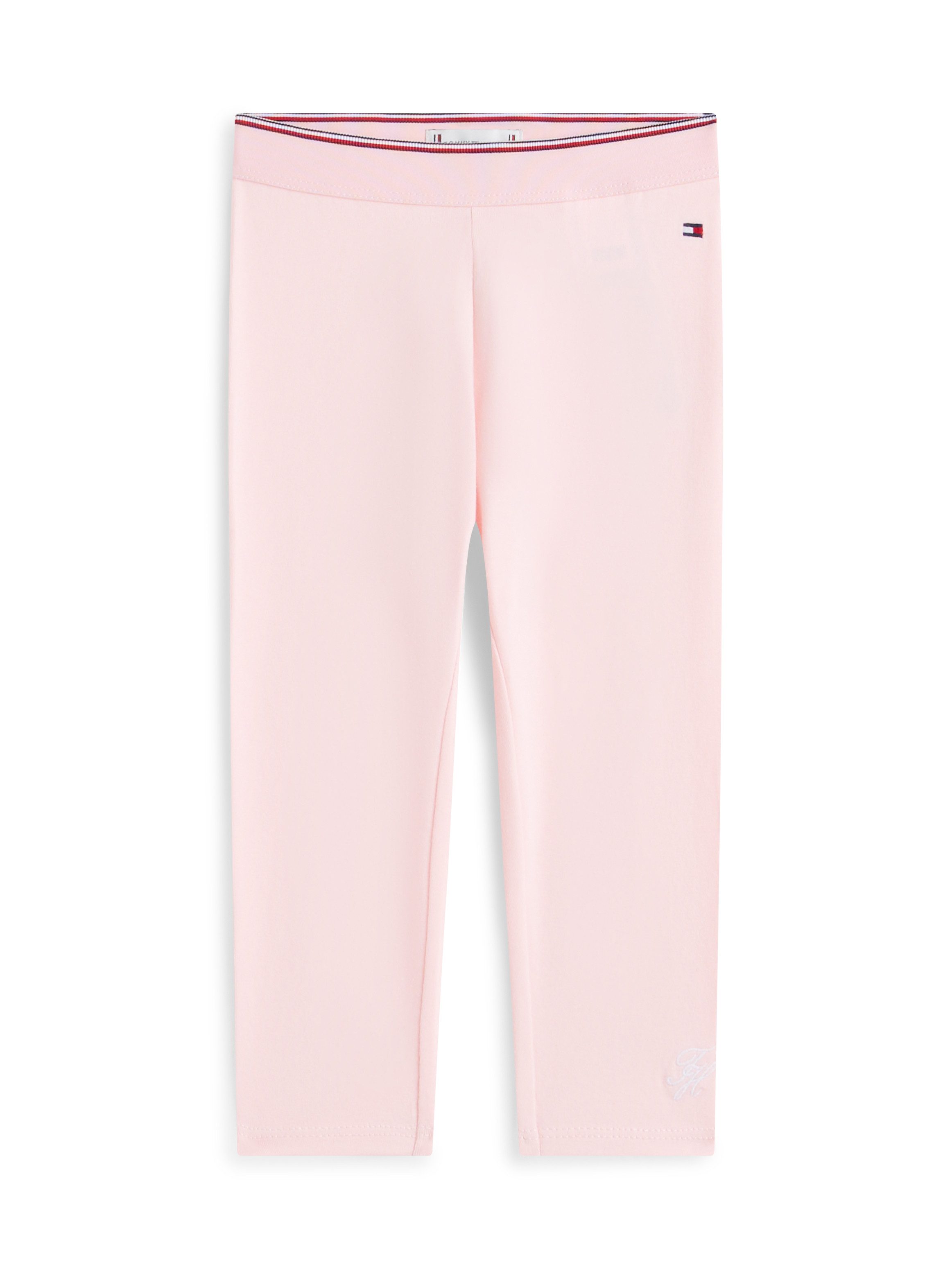 Tommy Hilfiger Leggings GLOBAL STRIPE WB LEGGINGS Regular fit mit elastischem Bund für Babys