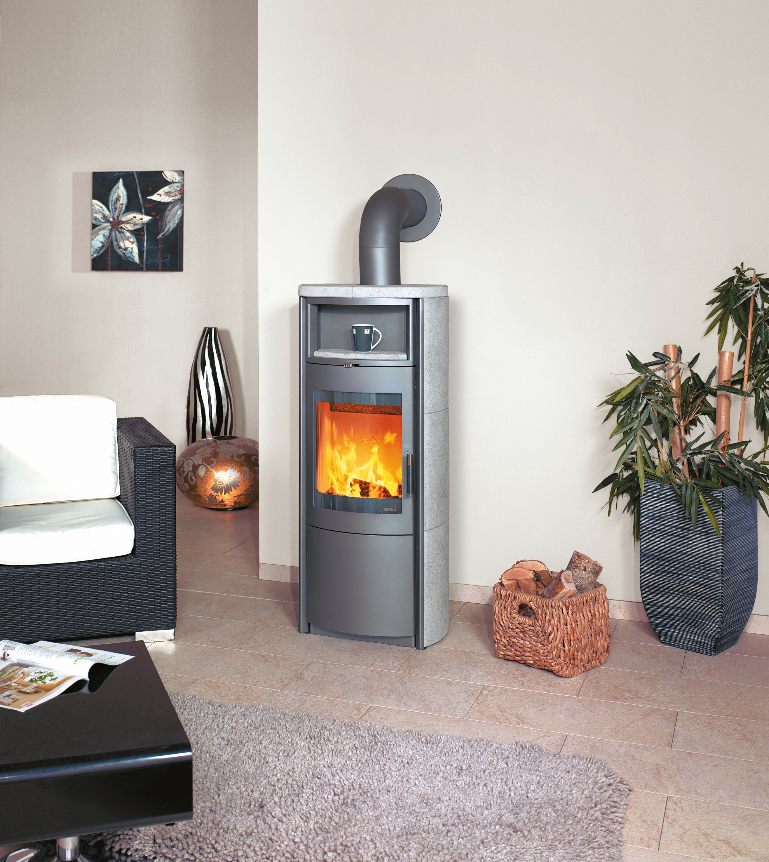 HARK Kaminofen »Nika EcoPlus, Naturstein«, 7 kW, Zeitbrand günstig online kaufen
