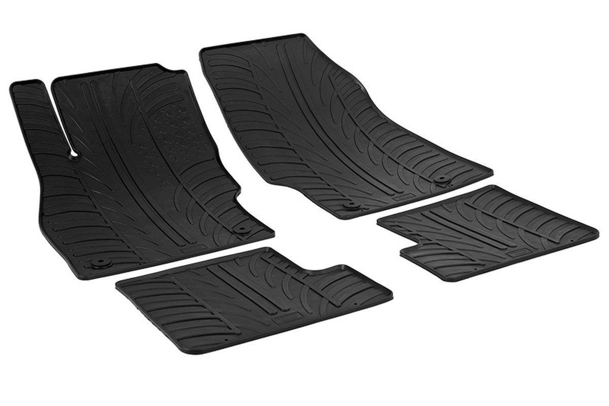 AZUGA Auto-Fußmatten Gummi-Fußmatten passend für Opel Adam ab 2013, für Opel Adam 3-türer Schrägheck