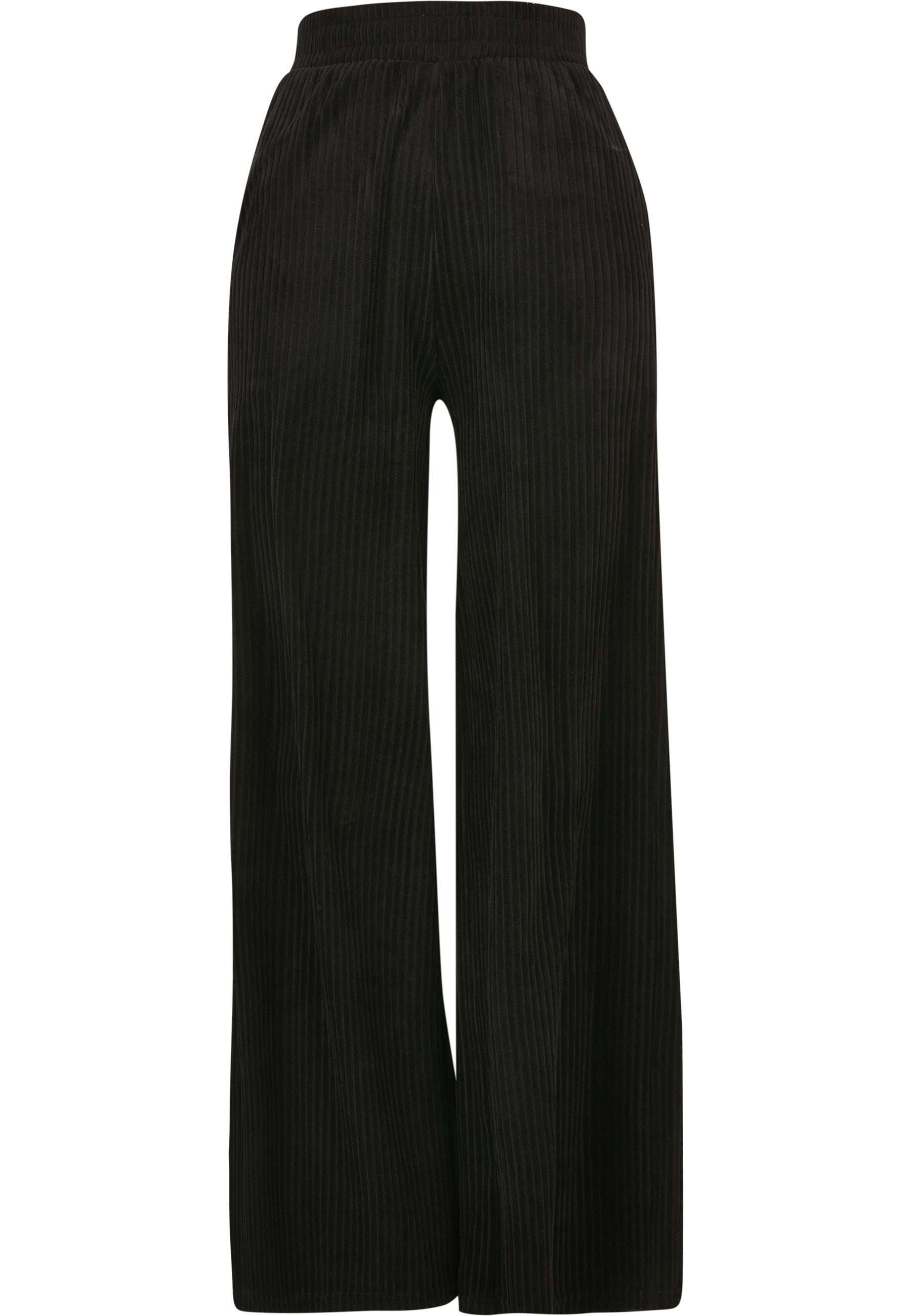 Jogginghose Urban Classics Damen Ladies Velvet Rib Straight Sweat Pants