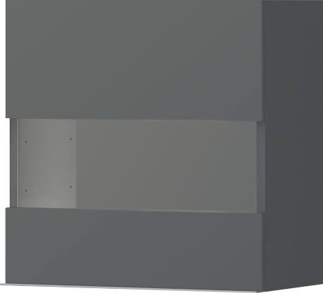 OTTO home Hängevitrine Onyx (B/H/T): 55,4/55,7/27cm) mit Soft-Close-Funktion, wahlweise mit oder ohne Glaseinsatz