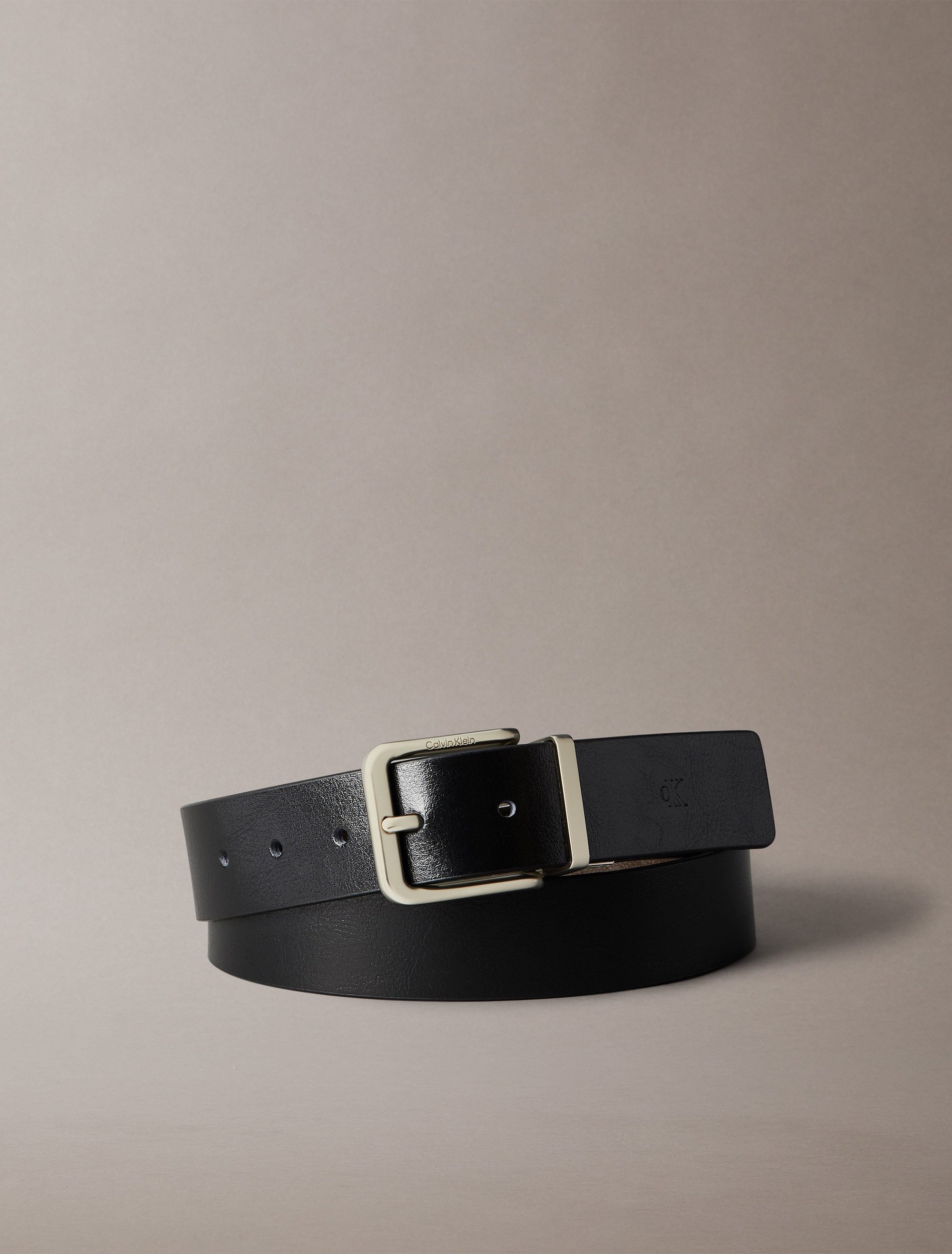 Ledergürtel CASUAL PIN BUCKLE 35MM ADJ/REV