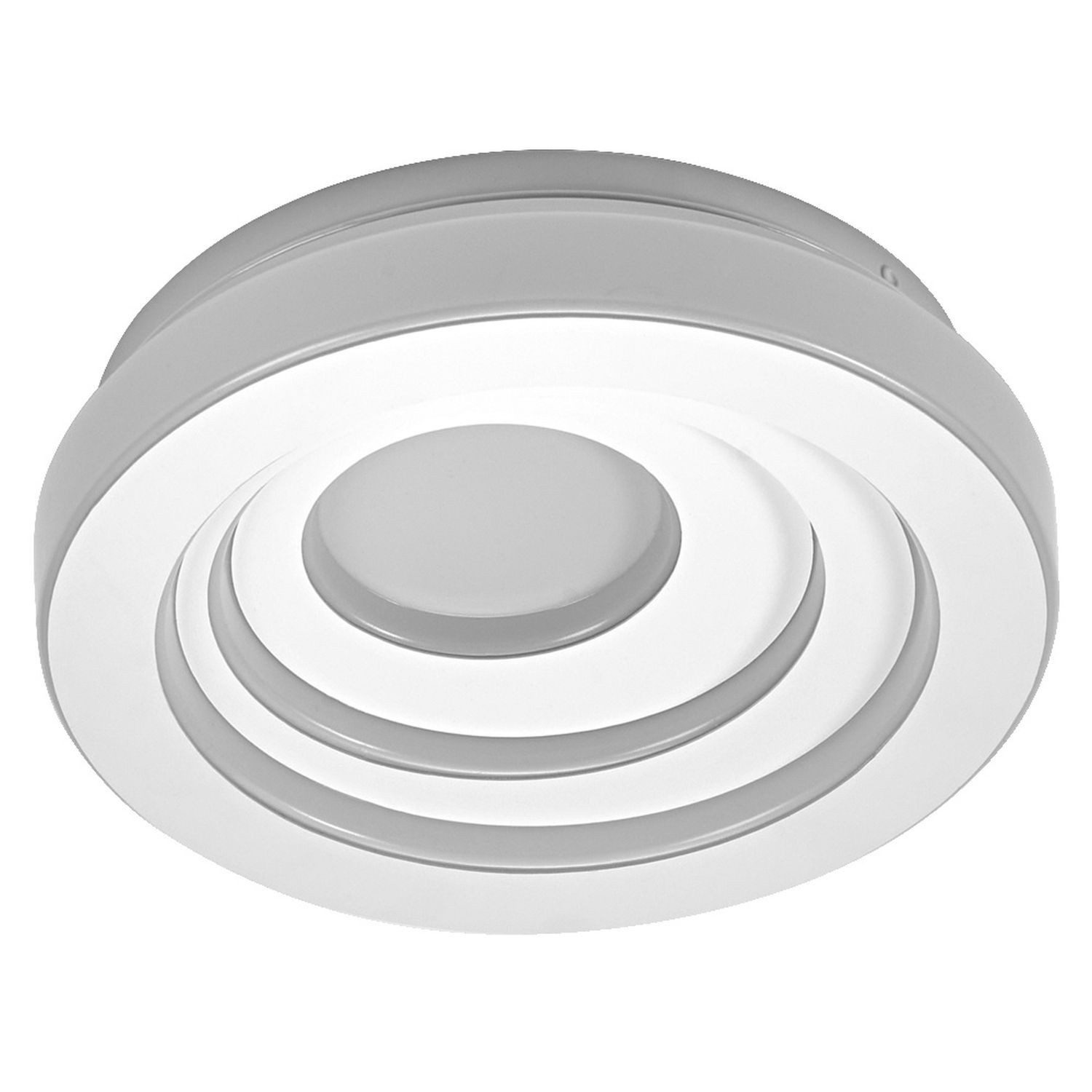 Licht-Erlebnisse Deckenleuchte KORESAD, LED fest integriert, Warmweiß, LED Ø 21.5 cm rund 3000 K 900 lm Modern