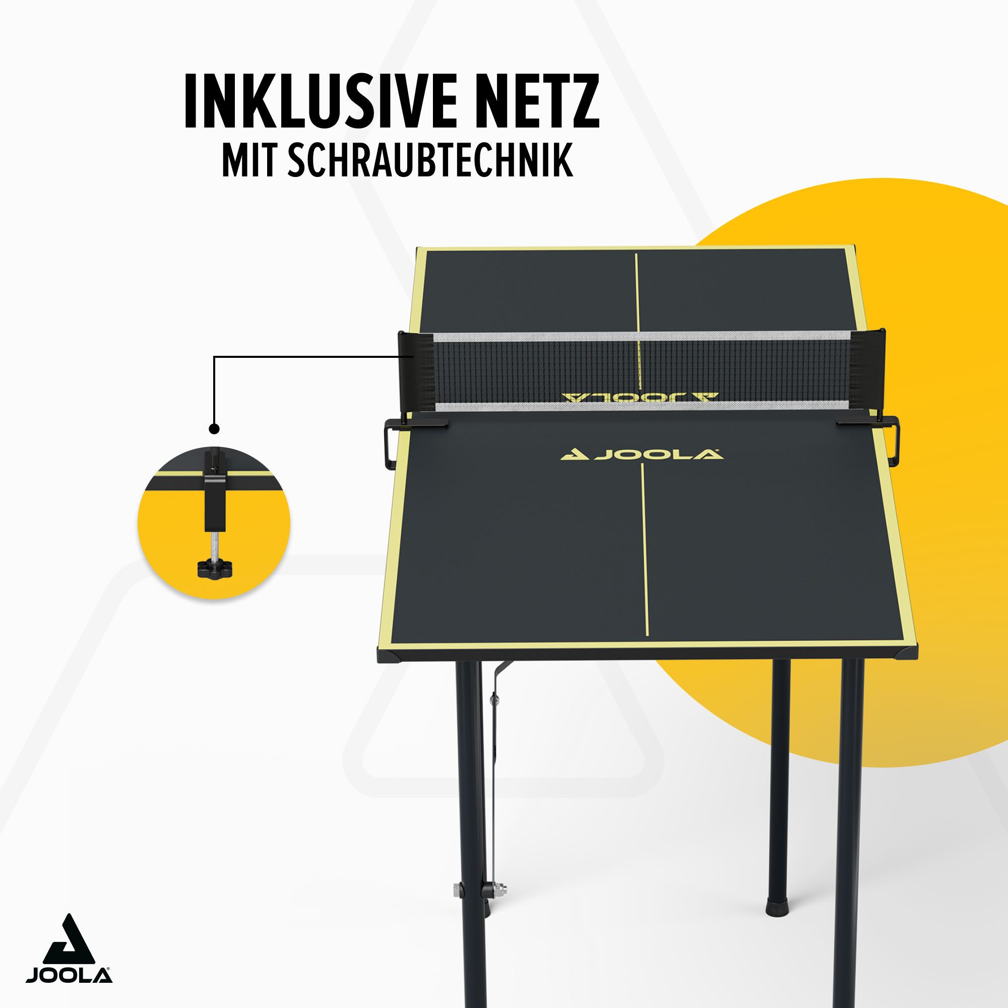 Joola Tischtennisplatte JOOLA Tischtennisplatte Mini dark-grey