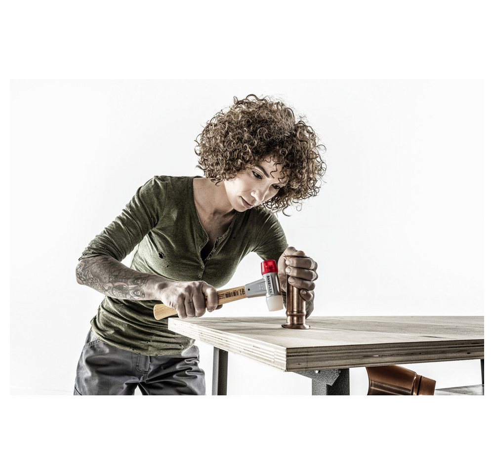 Thumbnail - HALDER Hammer Halder BASEPLEX 3968.030 Schonhammer ergonomischer Griff, hart 360 g 2