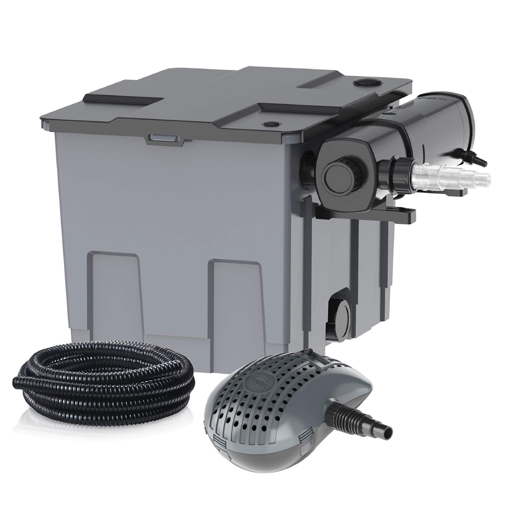 Heissner Фільтри для ставка Heissner Mehrkammerfilter Set 16000 Liter inkl. 18 (Komplett-Set)
