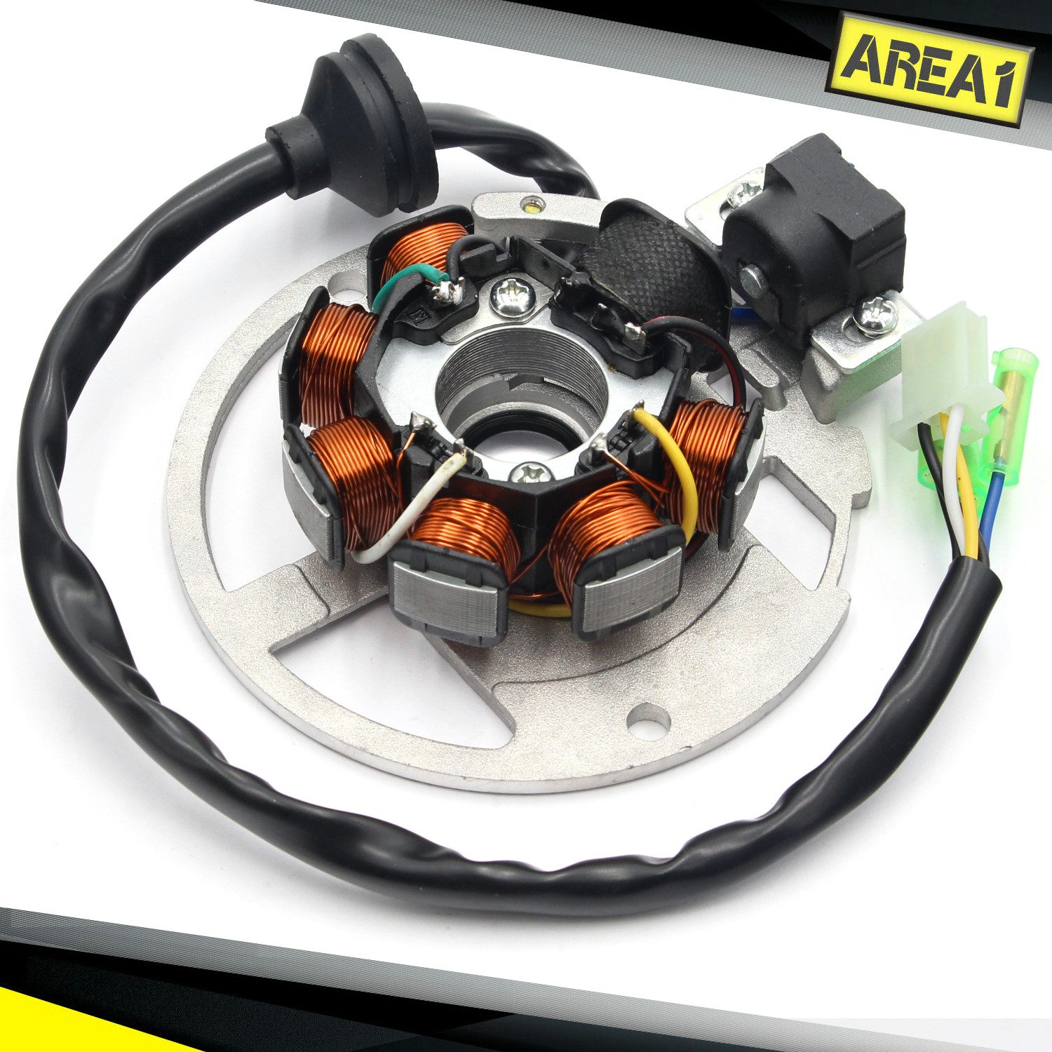 Area1 Регулятор генератора Ersatz Lichtmaschine Stator für 50ccm China 2T Motoren