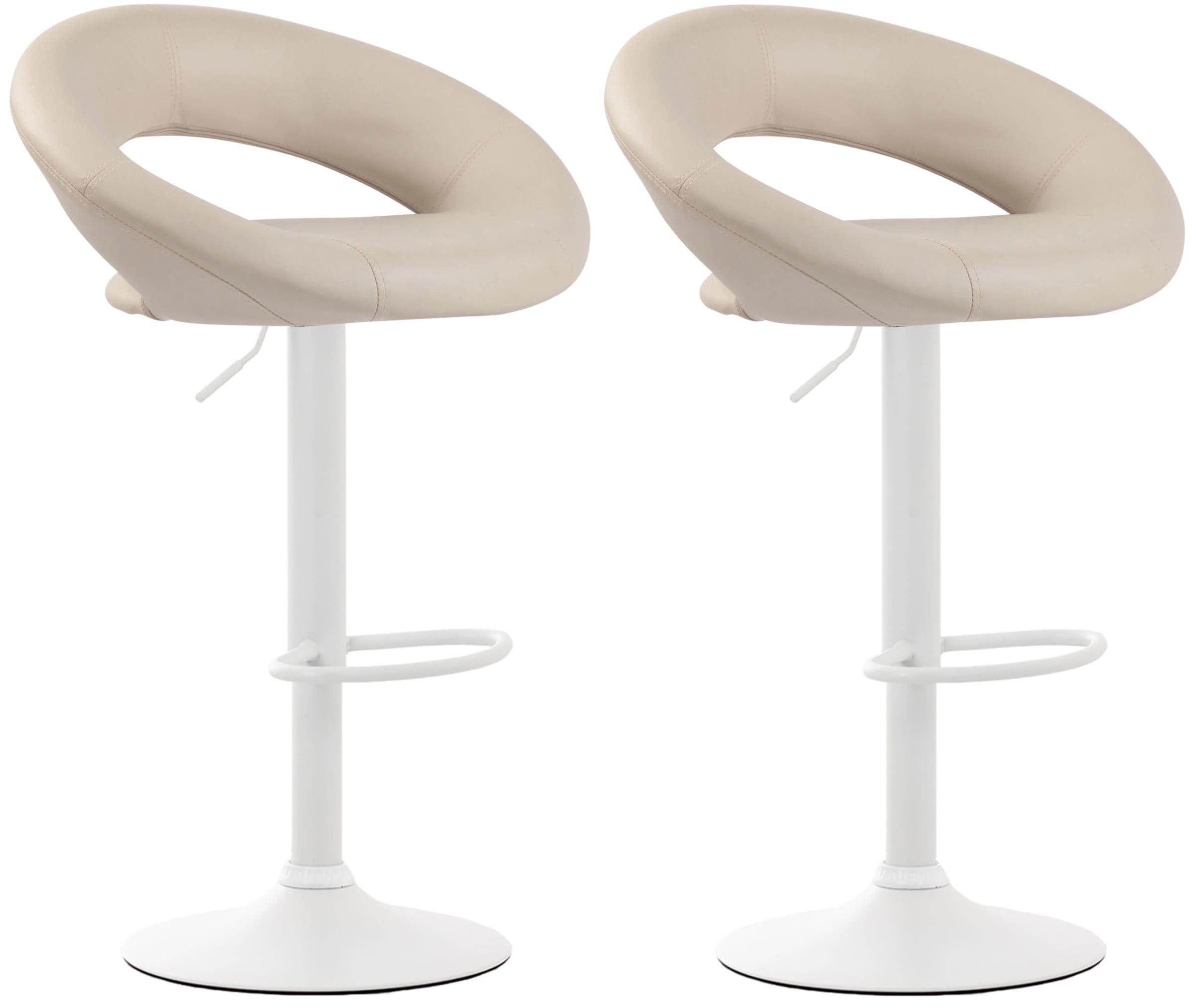 CLP Barhocker Olinda Kunstleder (2er Set, günstig online kaufen