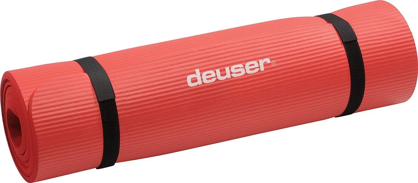 Fitnessmatte Deuser Fitness Matte rot