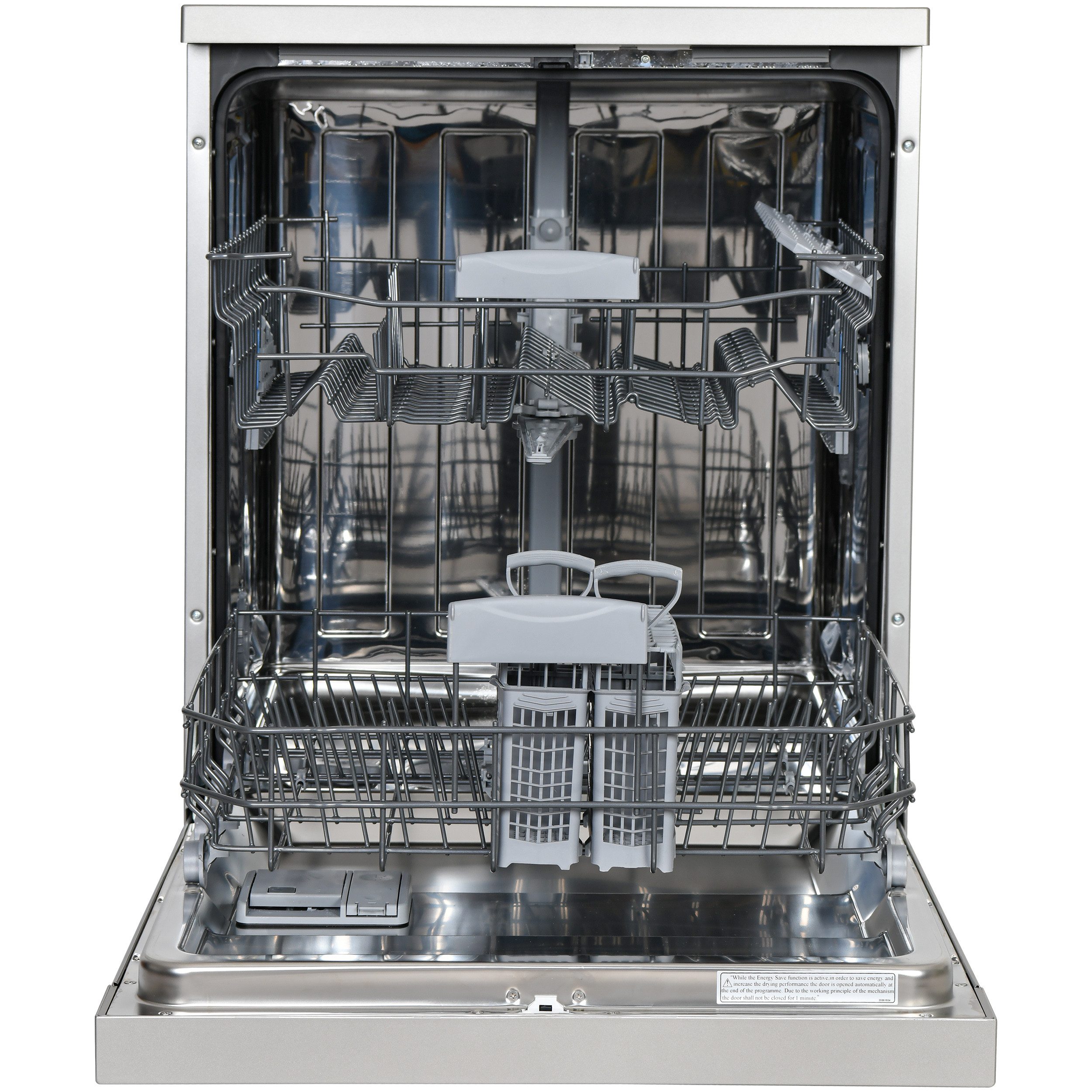 Telefunken Standgeschirrspüler G-FS-6014-C-I, 9 l, 12 Maßgedecke, Spülmaschine freistehend 60 cm, 9 Programme, AquaStop, Auto-Door