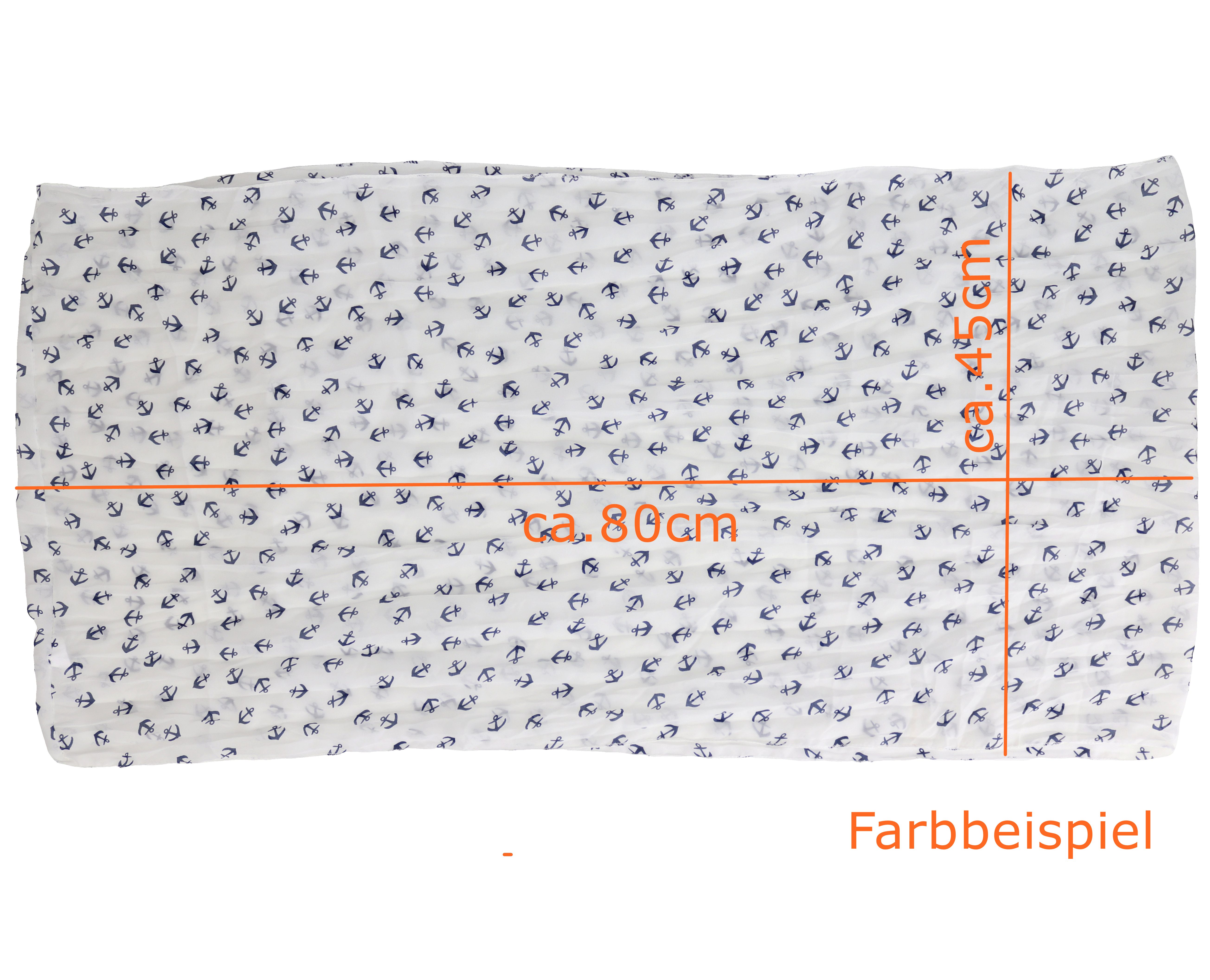 MIRROSI Loop Damen Schal mit Anker-Muster günstig online kaufen