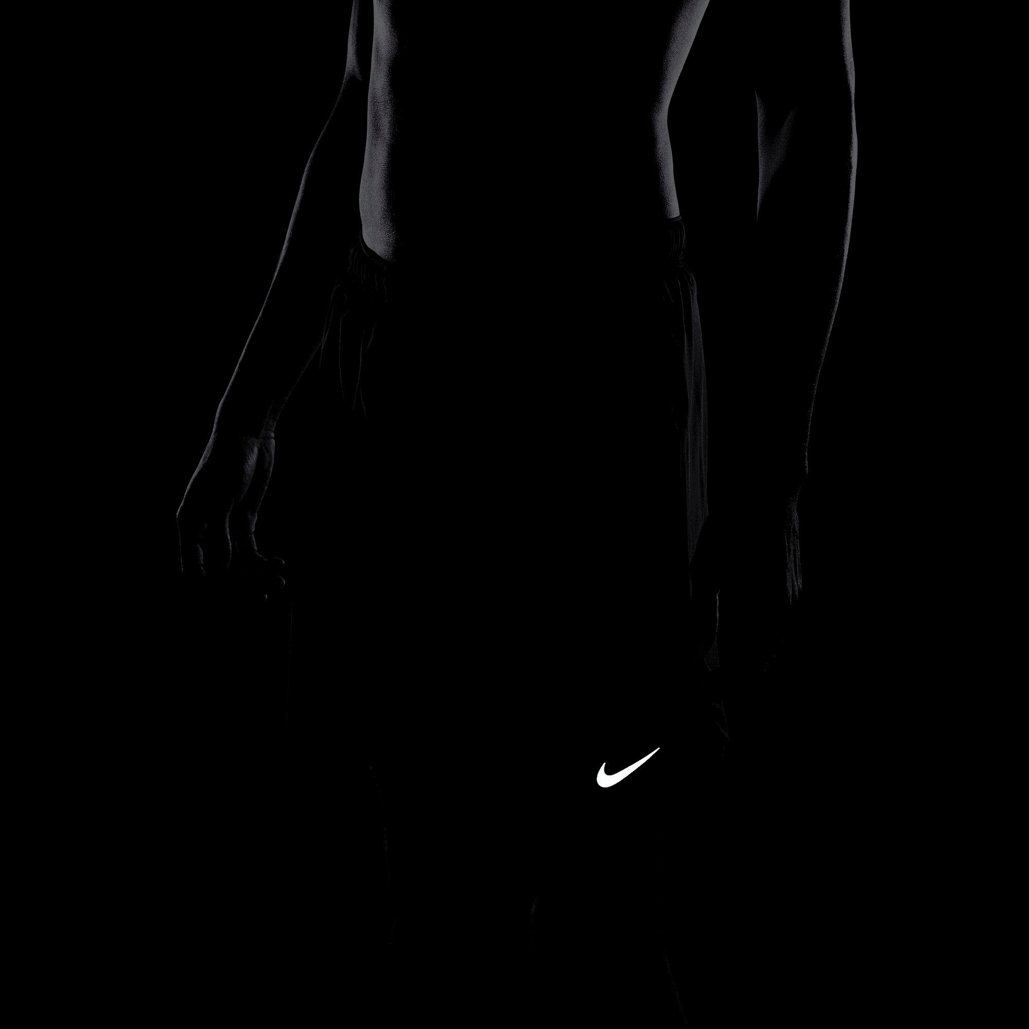 CHALLENGER VERSATILE MEN'S Nike BLACK/BLACK/BLACK/REFLECTIVE Laufshorts SHORTS SILV -IN-1 " DRI-FIT