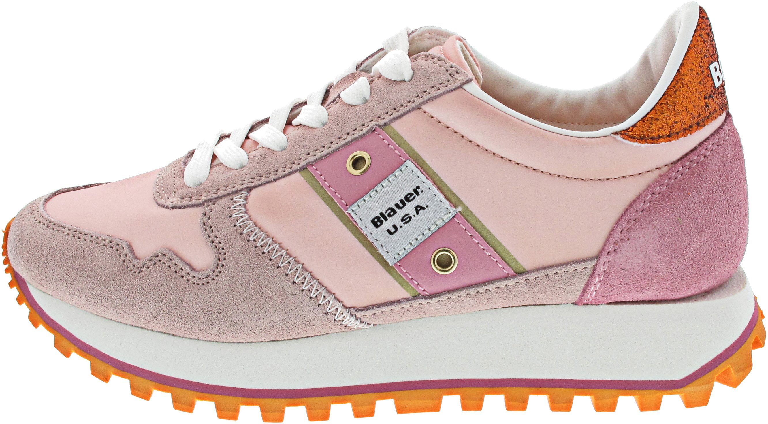 Blauer Sneaker