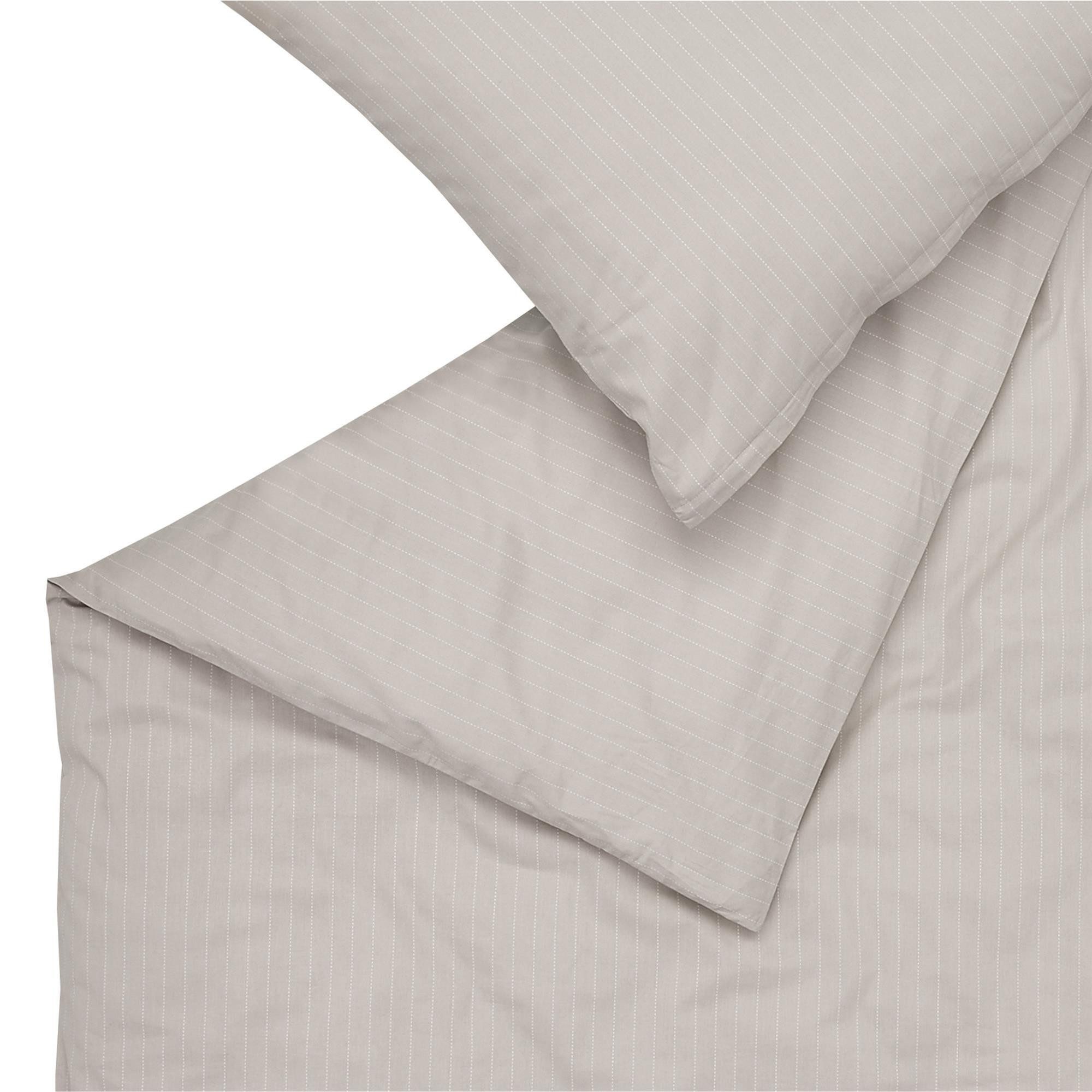 Esprit Bettwäsche CUNO Ganzjahresbettwäsche, Baumwolle, 1 teilig, 135 x 200 cm in Hellgrau