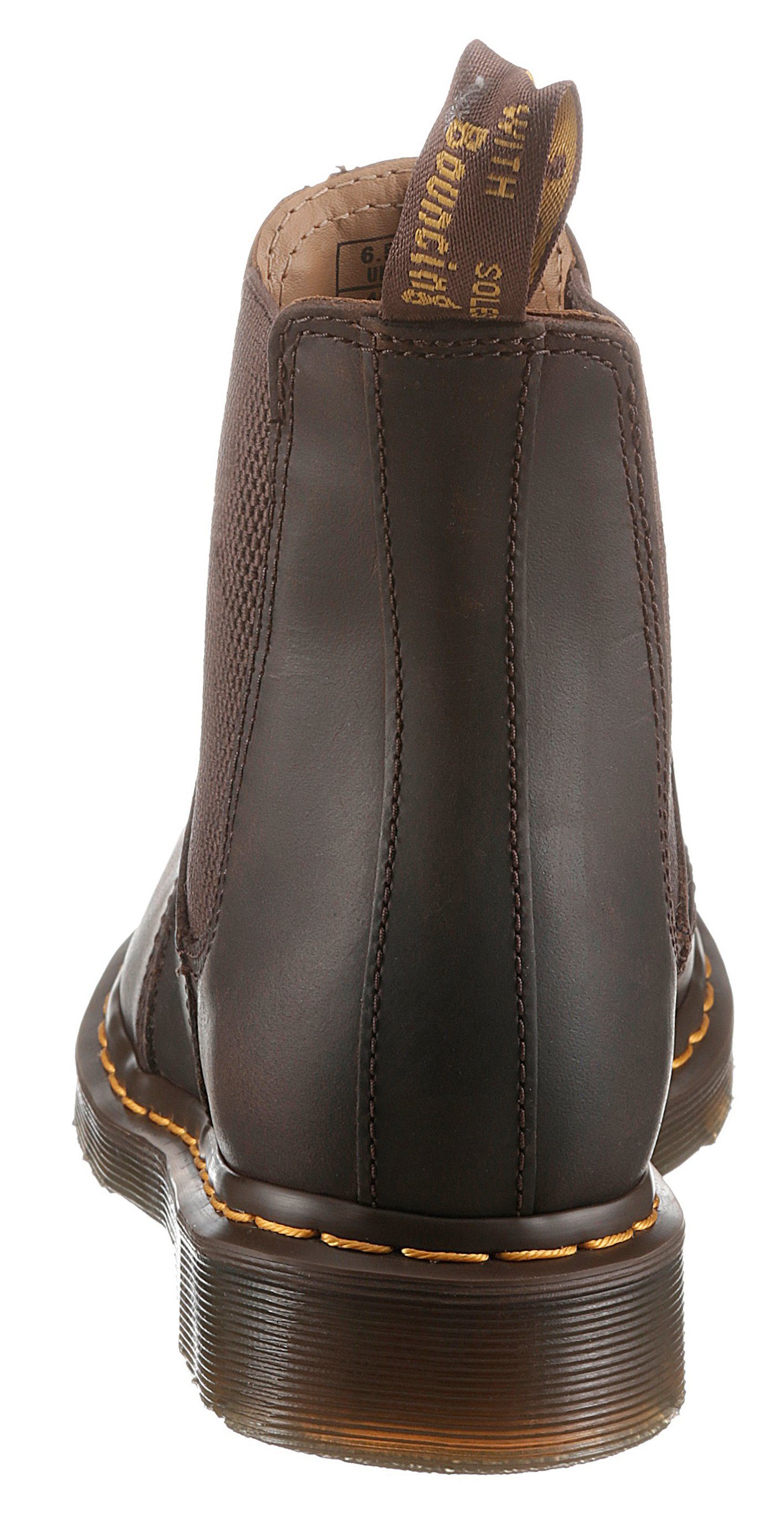 DR. MARTENS 2976 CRAZY HORSE Chelseaboots Boots, Stiefel mit praktischer Anziehlasche