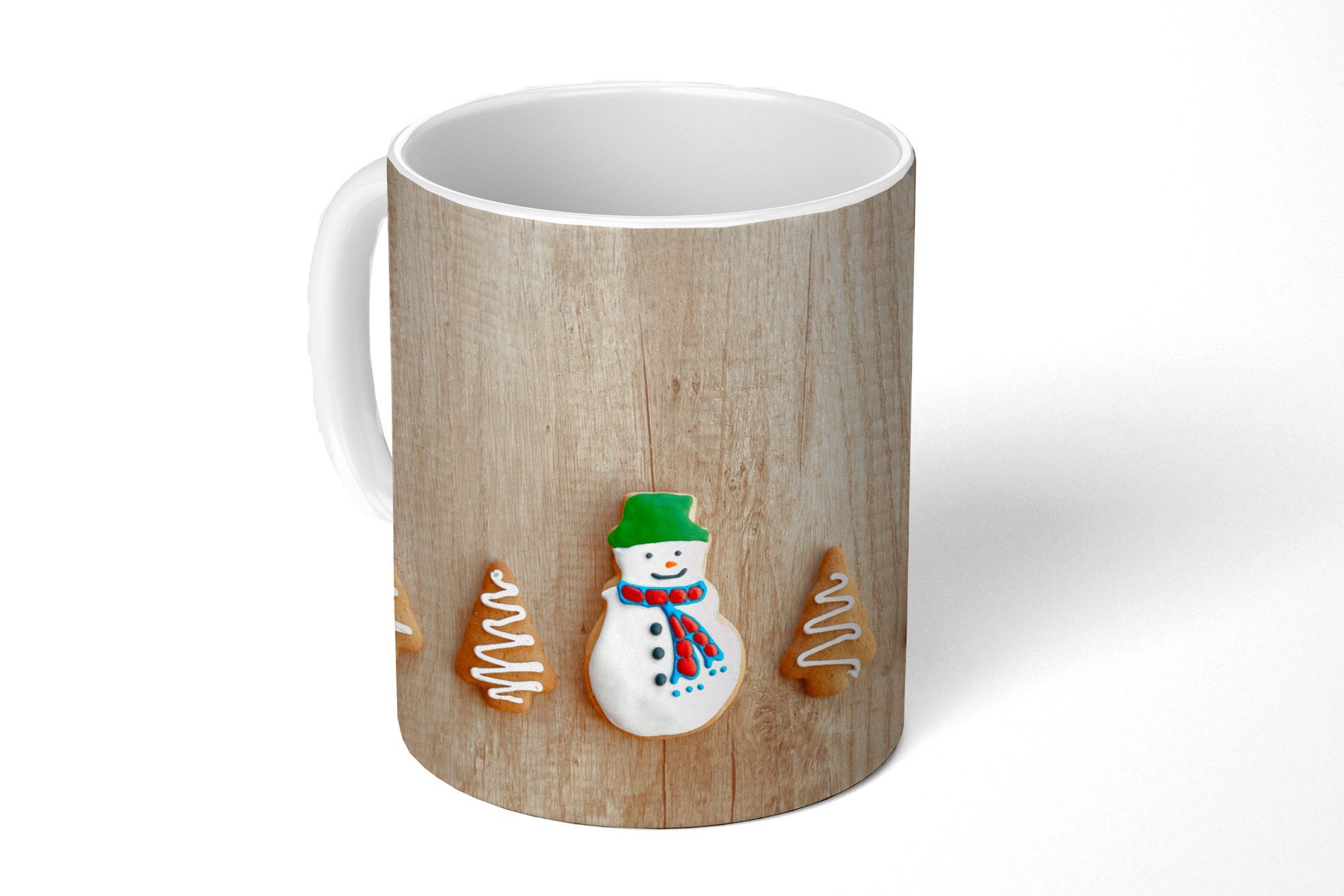 MuchoWow Tasse Weihnachtsplätzchen, Keramik, Kaffeetassen, Teetasse, Becher, Teetasse, Geschenk | Tassen