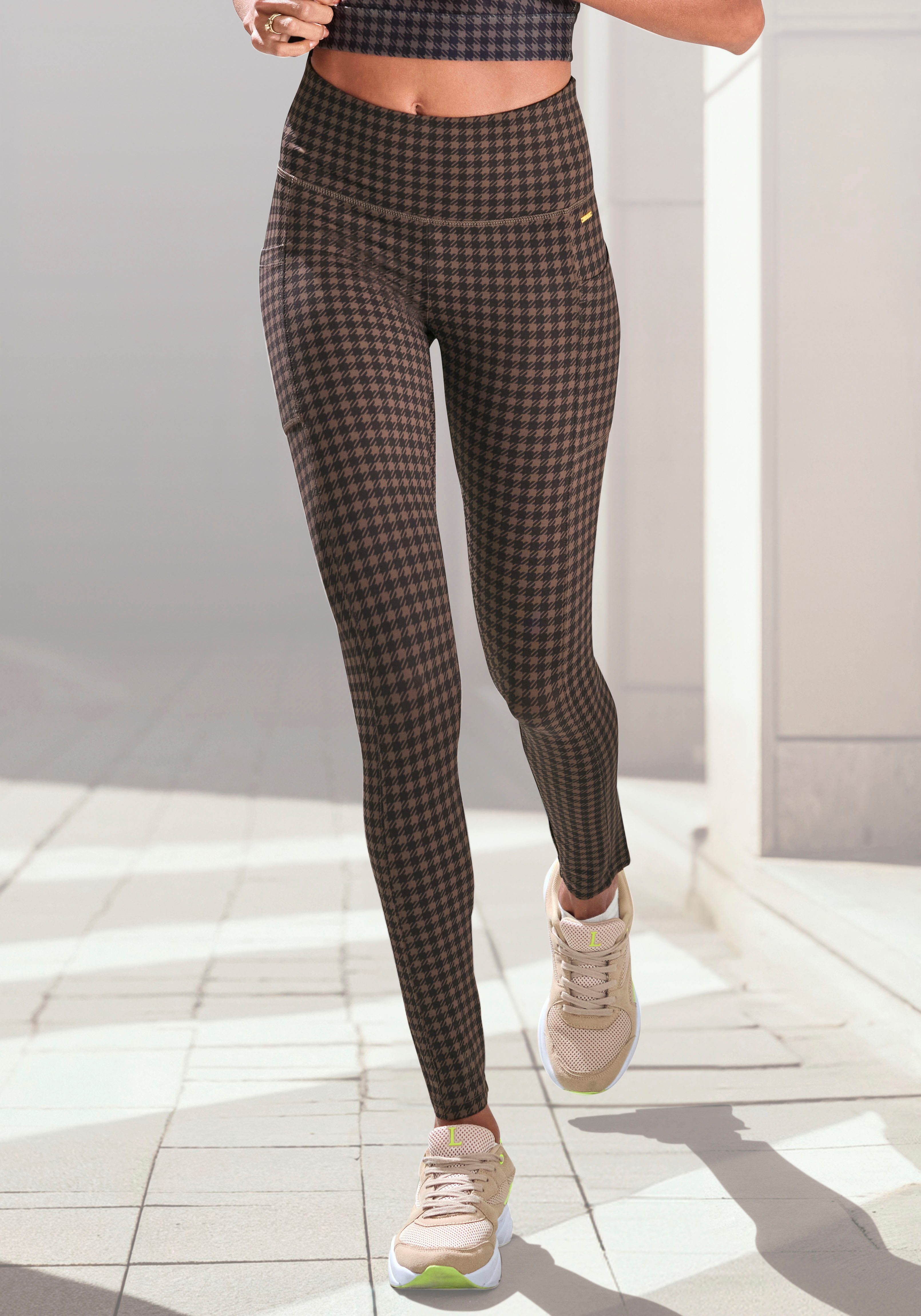 LASCANA Funktionsleggings im Allover-Muster