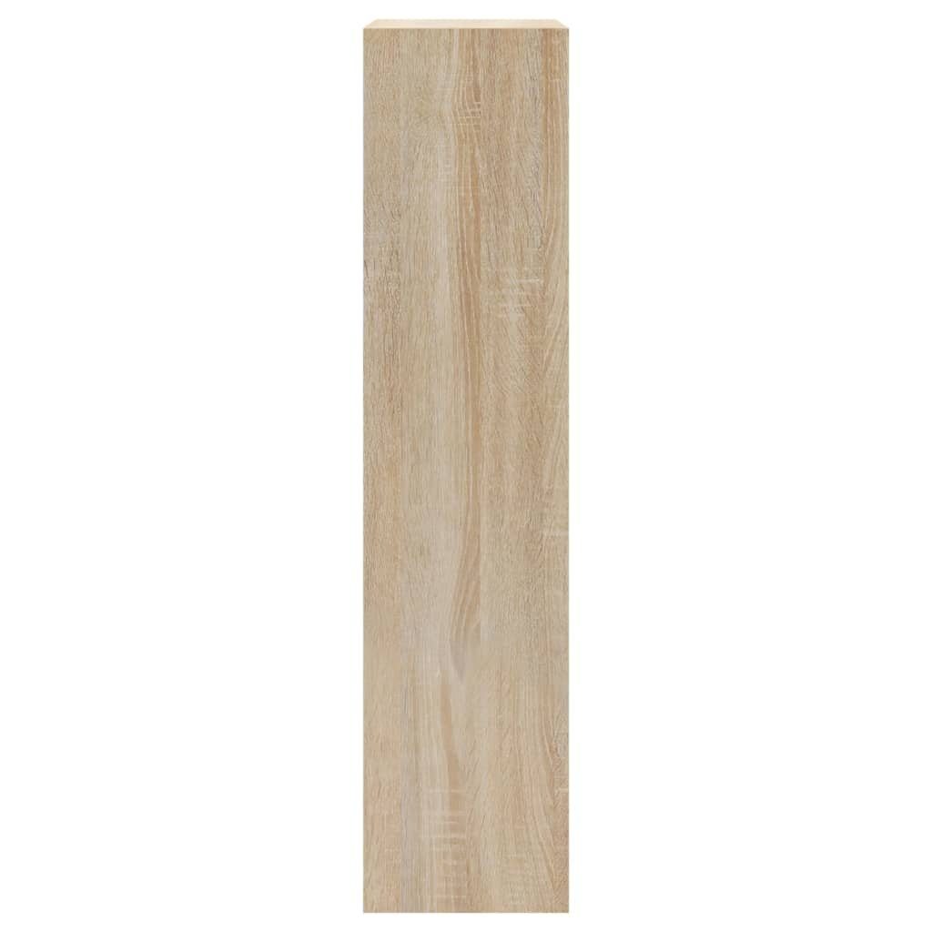 Holzwerkstoff Schuhschrank cm furnicato 63x24x103 Sonoma-Eiche