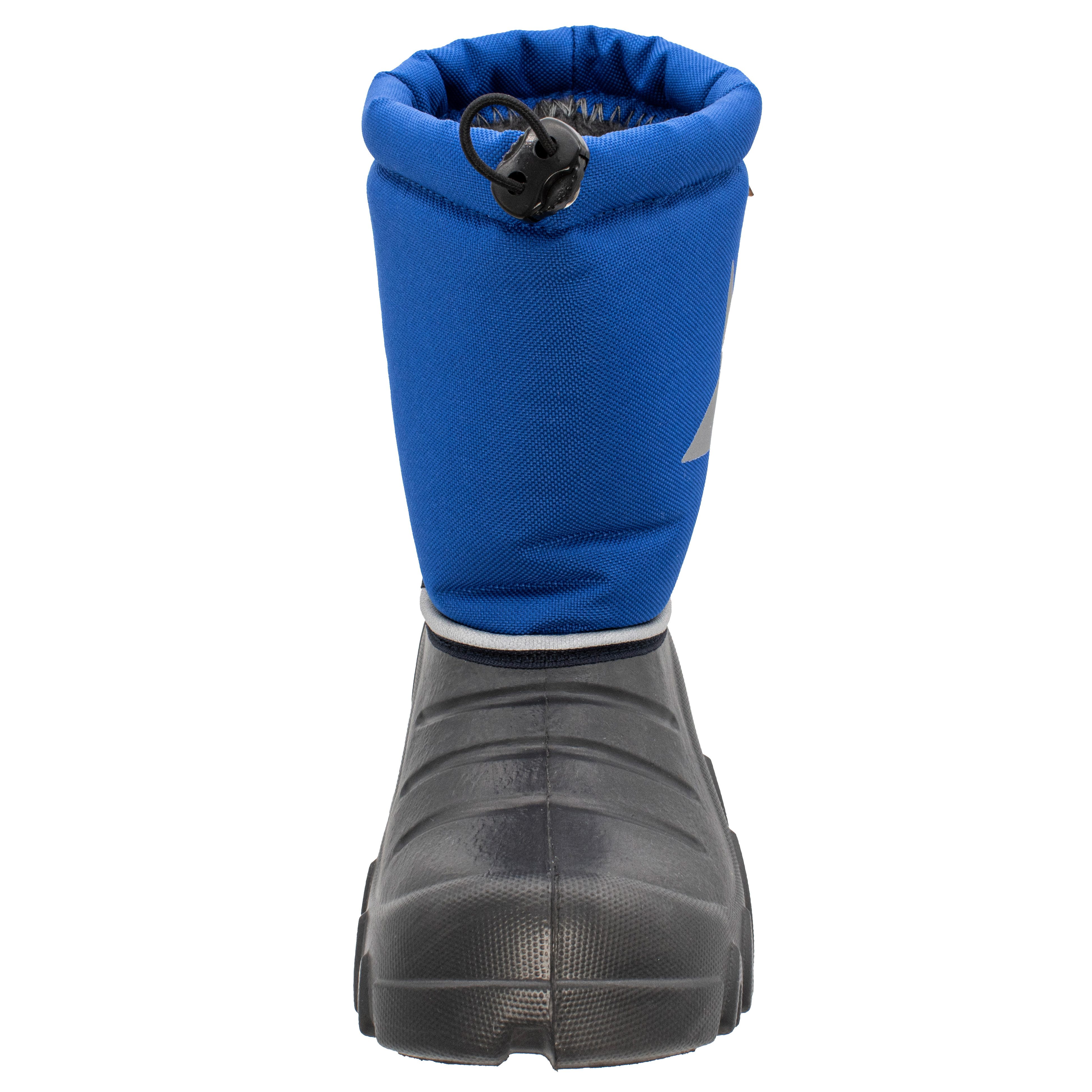 Fischer-Markenschuh Nick Snowboots aus PU und Mesh, Gummizug zum befestigen