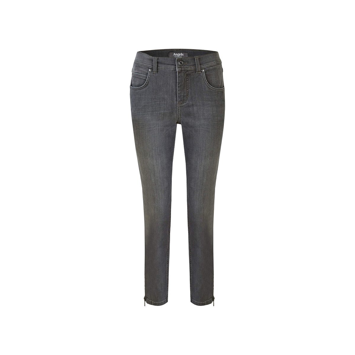 grau Slim-fit-Jeans ANGELS (1-tlg) regular