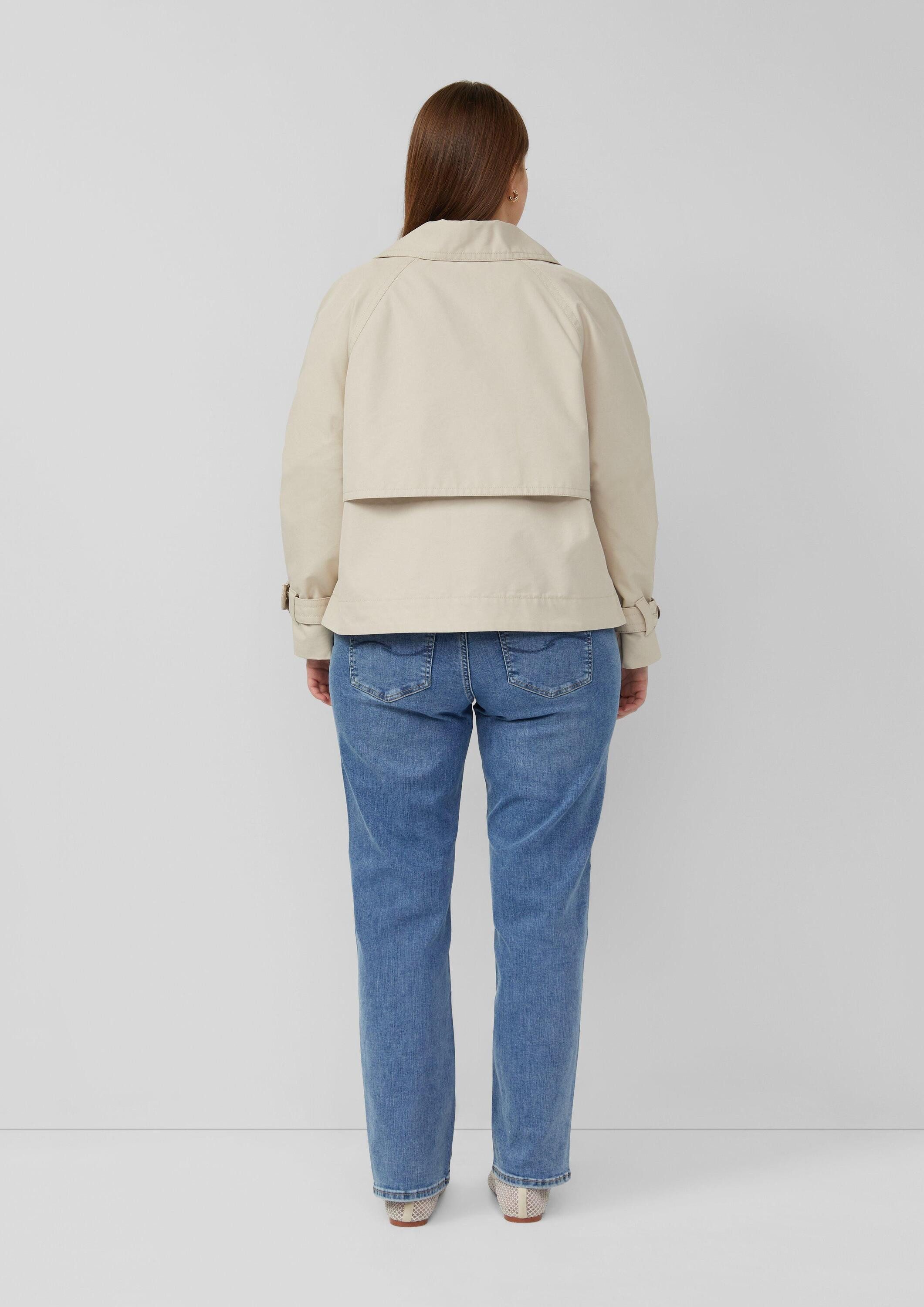 QS Funktionsjacke Outdoor-Jacke kurzer Trench