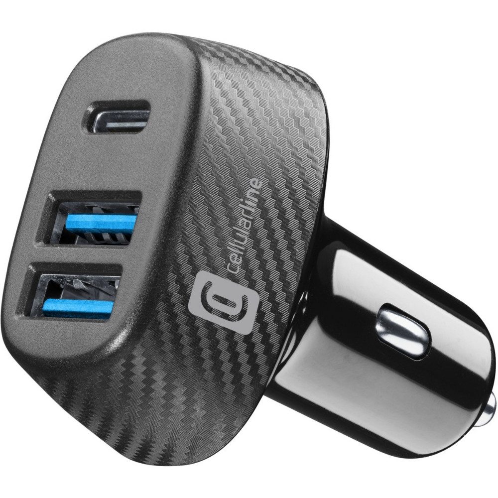 Cellularline CBRUSB3PD44WK USB-C Ladegerät 44W kompakt Handy-Netzteile