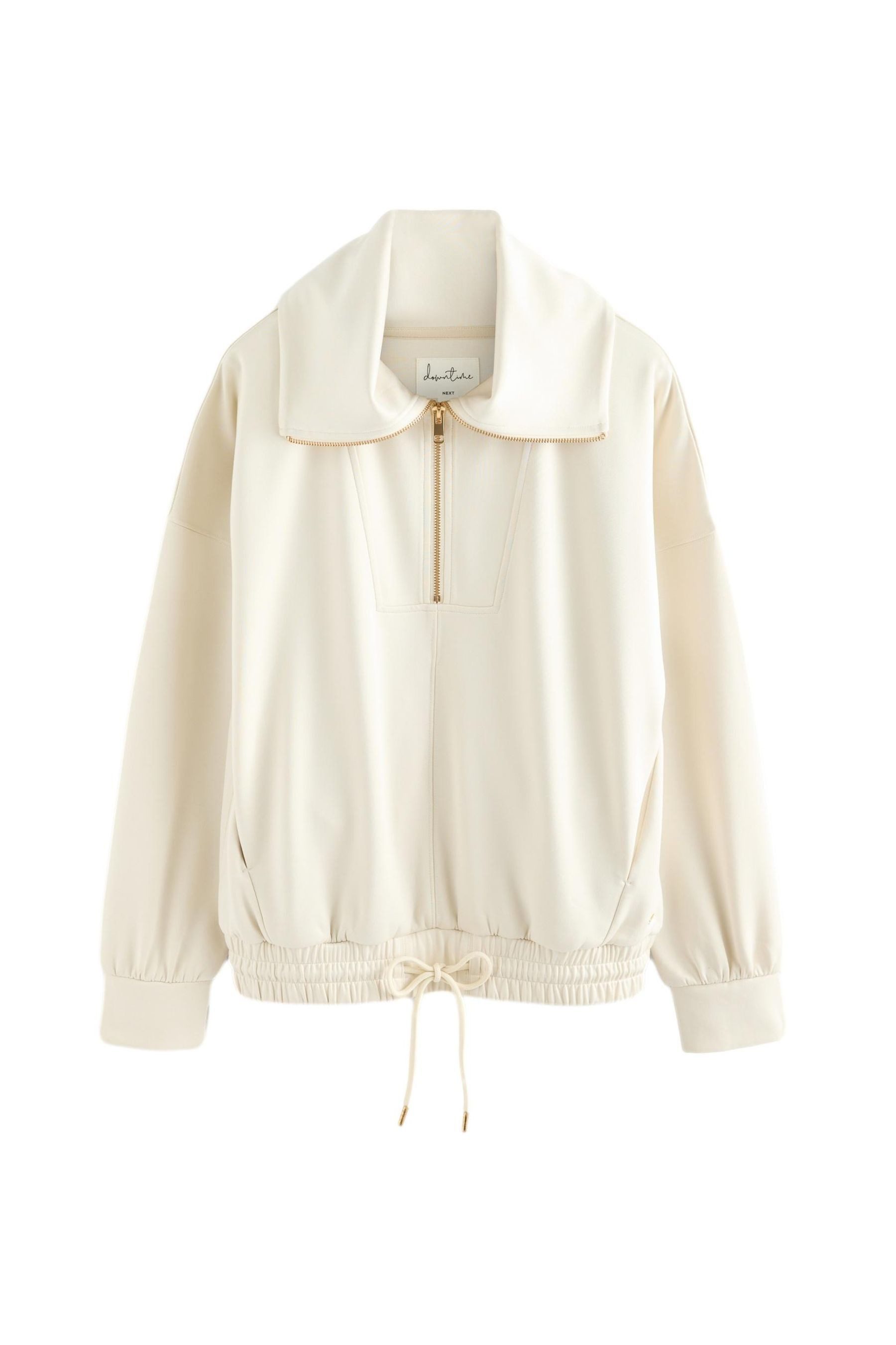 Next Sweatshirt Oberteil mit 1/2-Reißverschluss aus Modalgemisch (1-tlg) günstig online kaufen