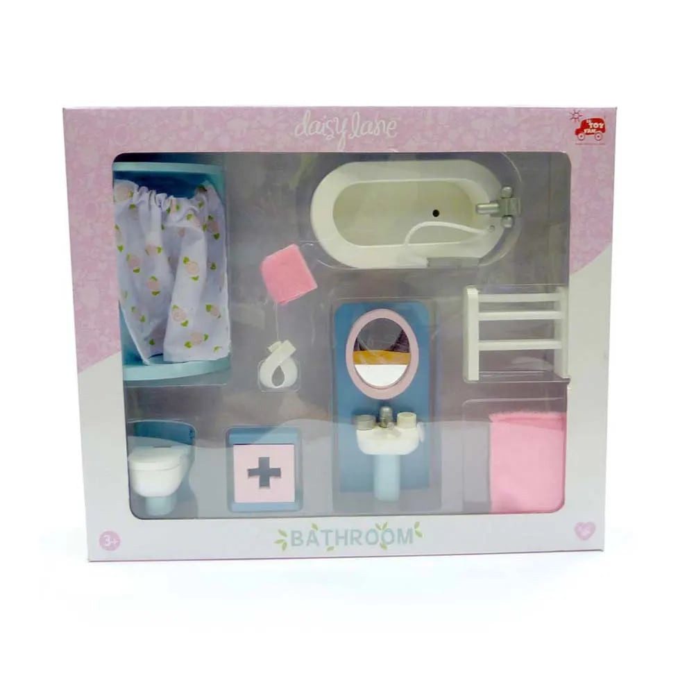Le Toy Van Badezimmer-Set Le Toy Van Puppenhaus Zubehör Badezimmer Daisy Lane