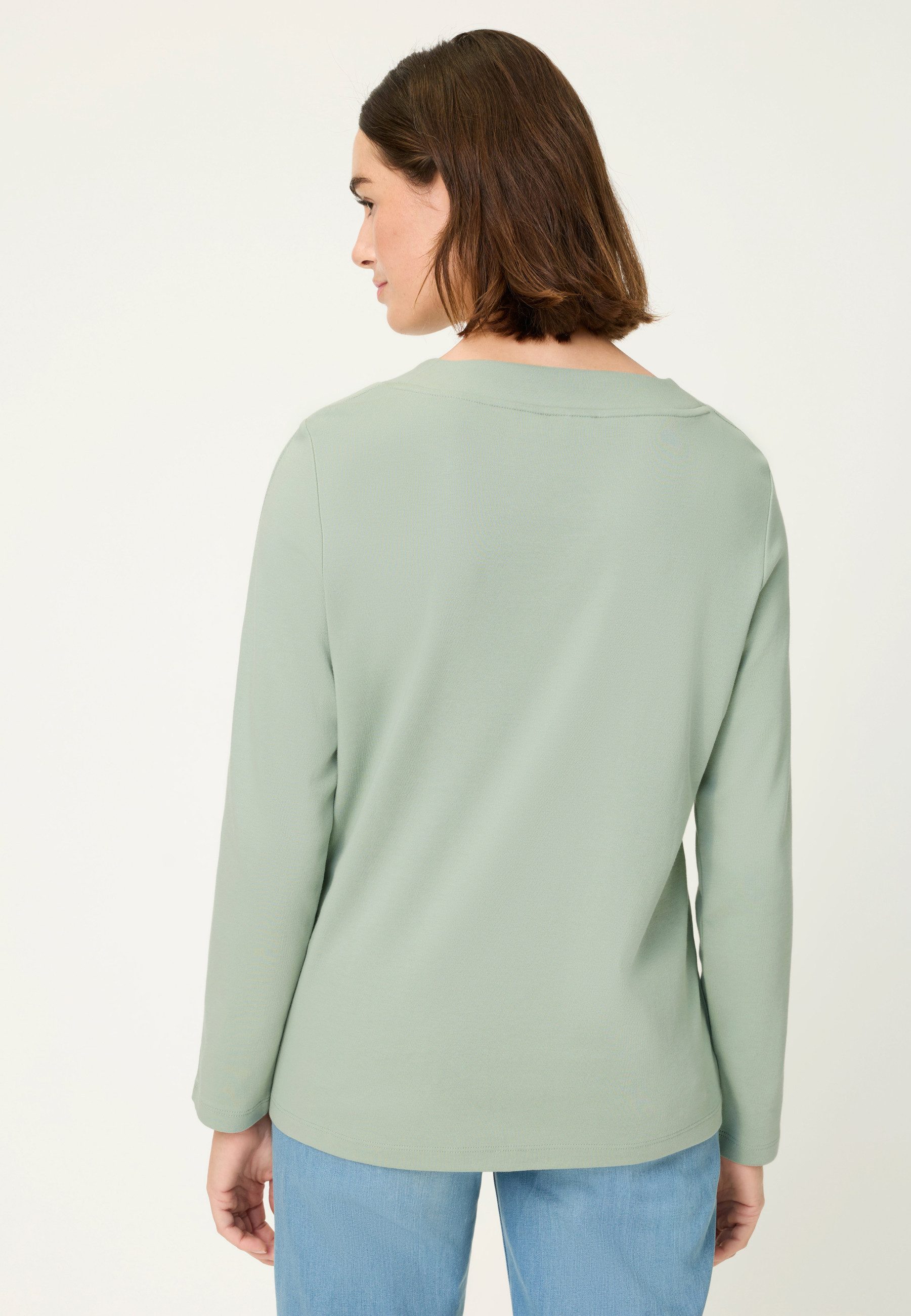 Olsen Rundhalspullover Sweatshirt Long Sleeves günstig online kaufen