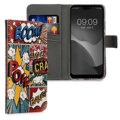 kwmobile Handyhülle Wallet Case für Huawei P20 Lite, Hülle mit Ständer Kartenfächer - Handyhülle