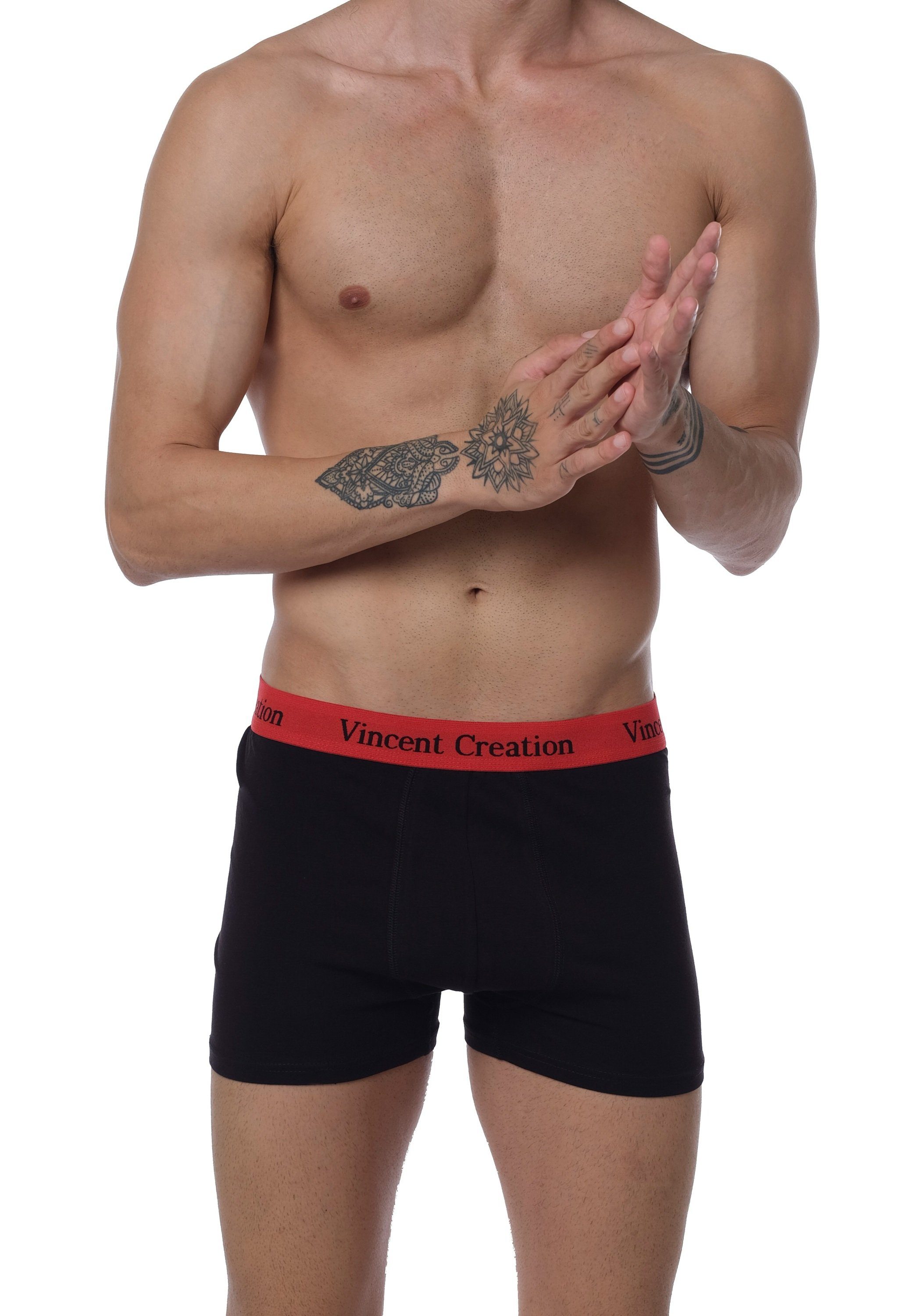 Vincent Creation® Boxershorts (12-St) angenehm stretchiger Baumwollmix günstig online kaufen