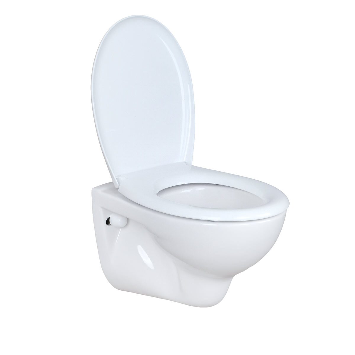 GEBERIT Tiefspül-WC GEBERIT-UNI-SET, Wand-Tiefspül-WC mit WC-Sitz Komplettset – mit passendem Geberit