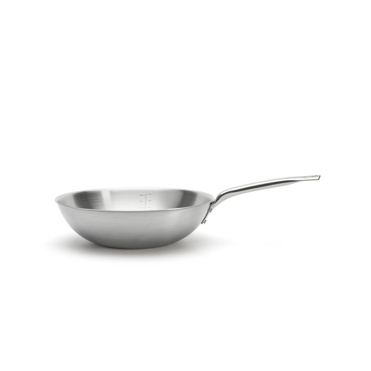 de Buyer Wok Alchimy, 32 cm - Edelstahl-Mehrschichtmaterial