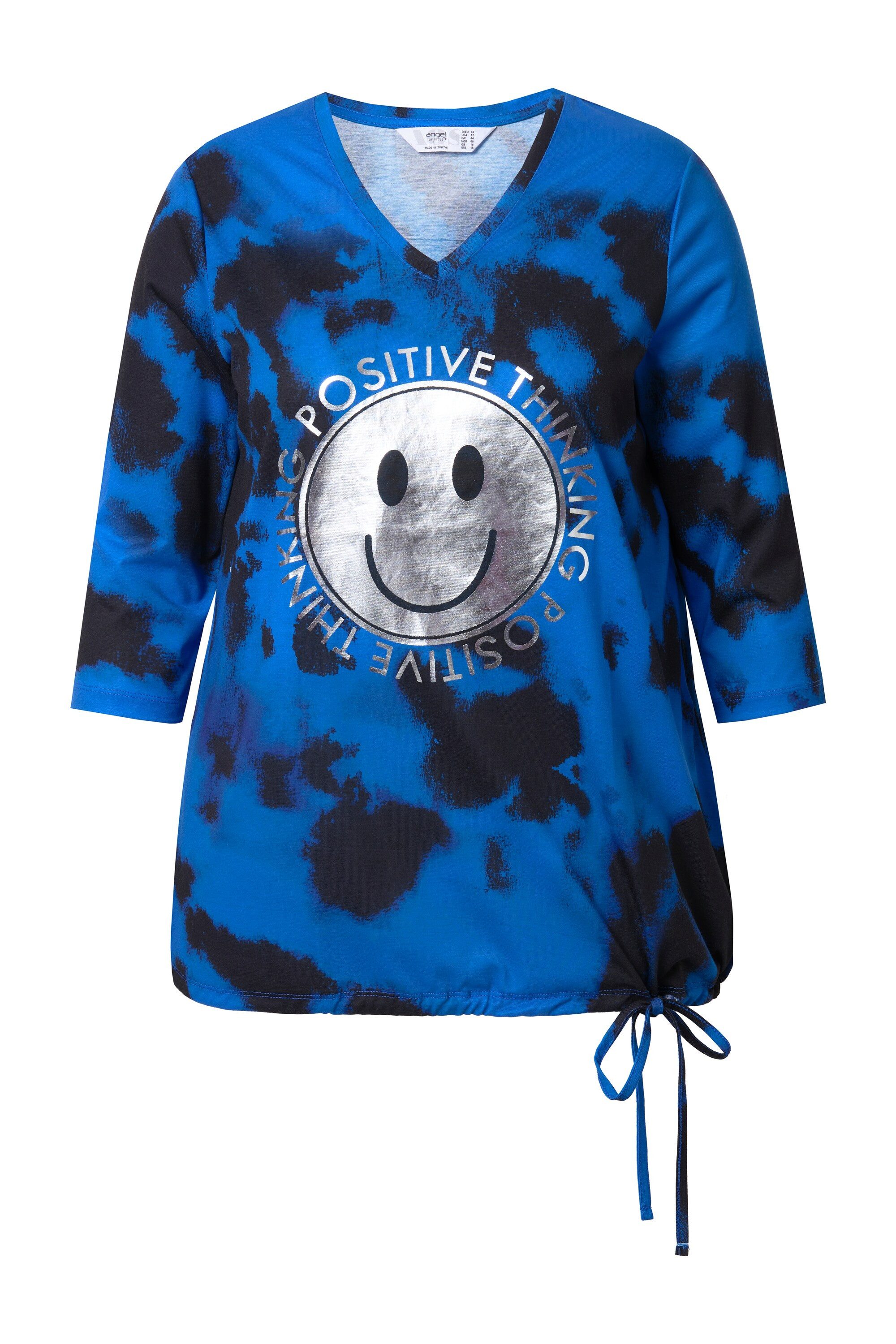 Angel of Style T-Shirt T-Shirt Regular Fit glänzender Smiley günstig online kaufen