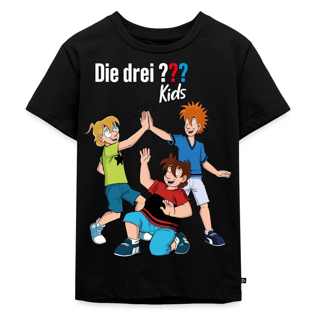 T-Shirt Die Drei Fragezeichen Kids Detektive Spürnasen Team Kinder Premium T-S