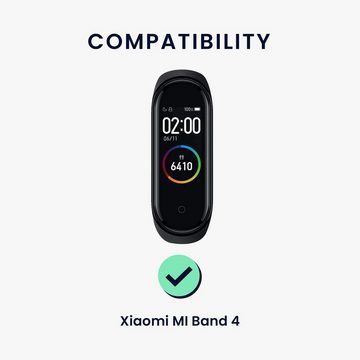 kwmobile Uhrenarmband 2x Sportarmband für Xiaomi Mi Band 4, Armband TPU Silikon Set Fitnesstracker