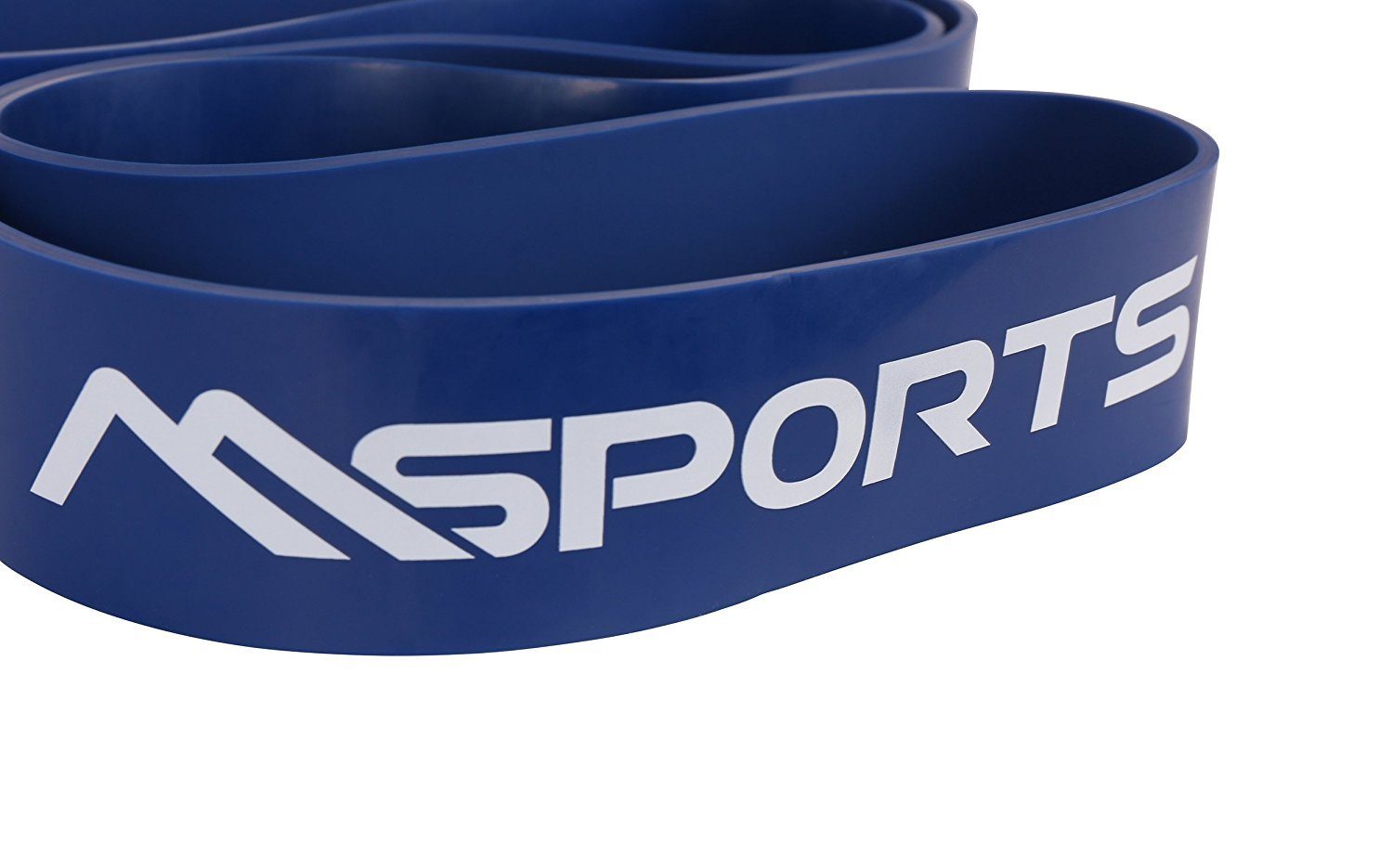 MSports® Trainingsband Resistance Band mm XL Trainingsband in - Stärken - - 65 verschiedenen Blau