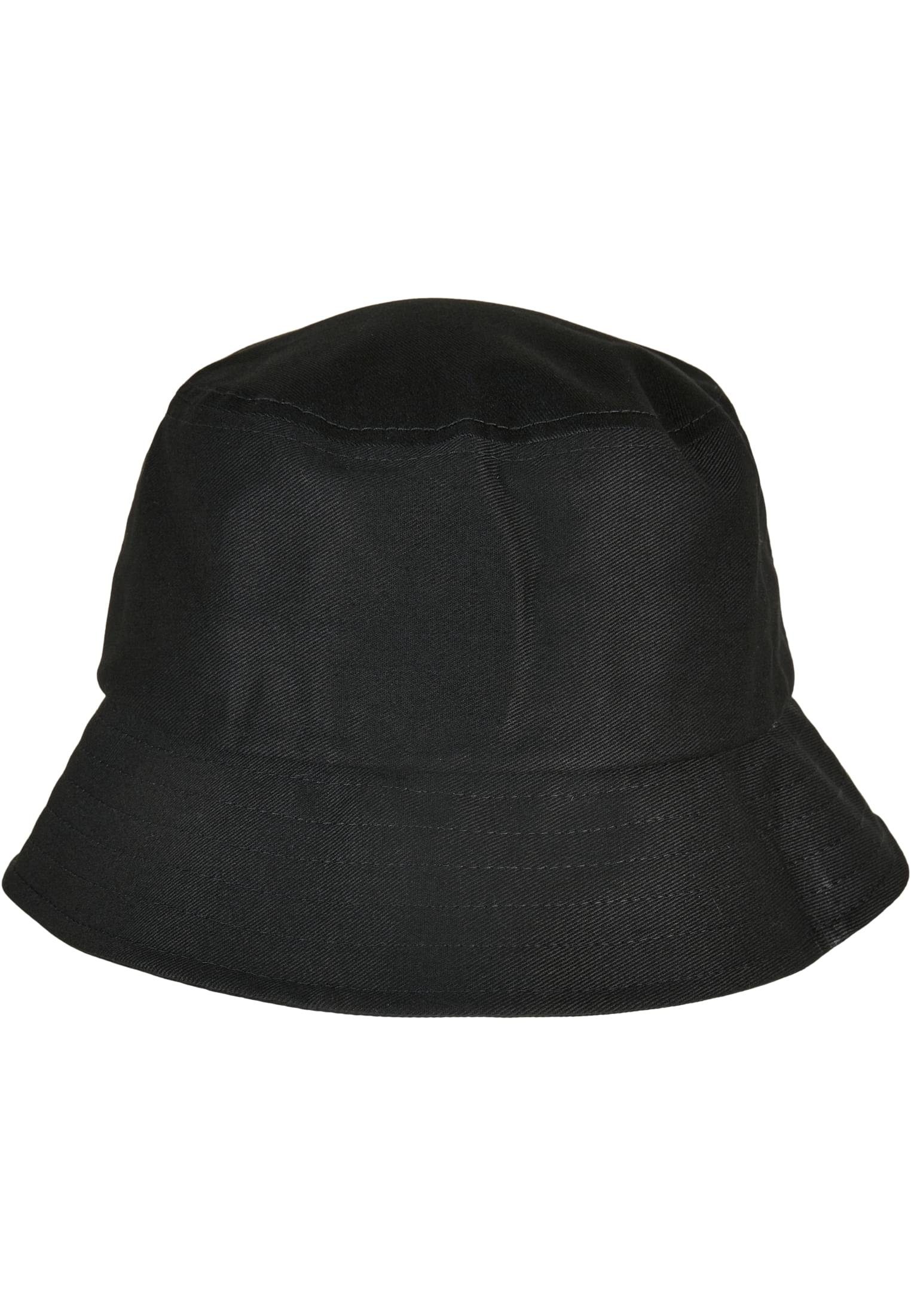 Cap Bucket Label Flex Black Basic Accessoires Starter Hat