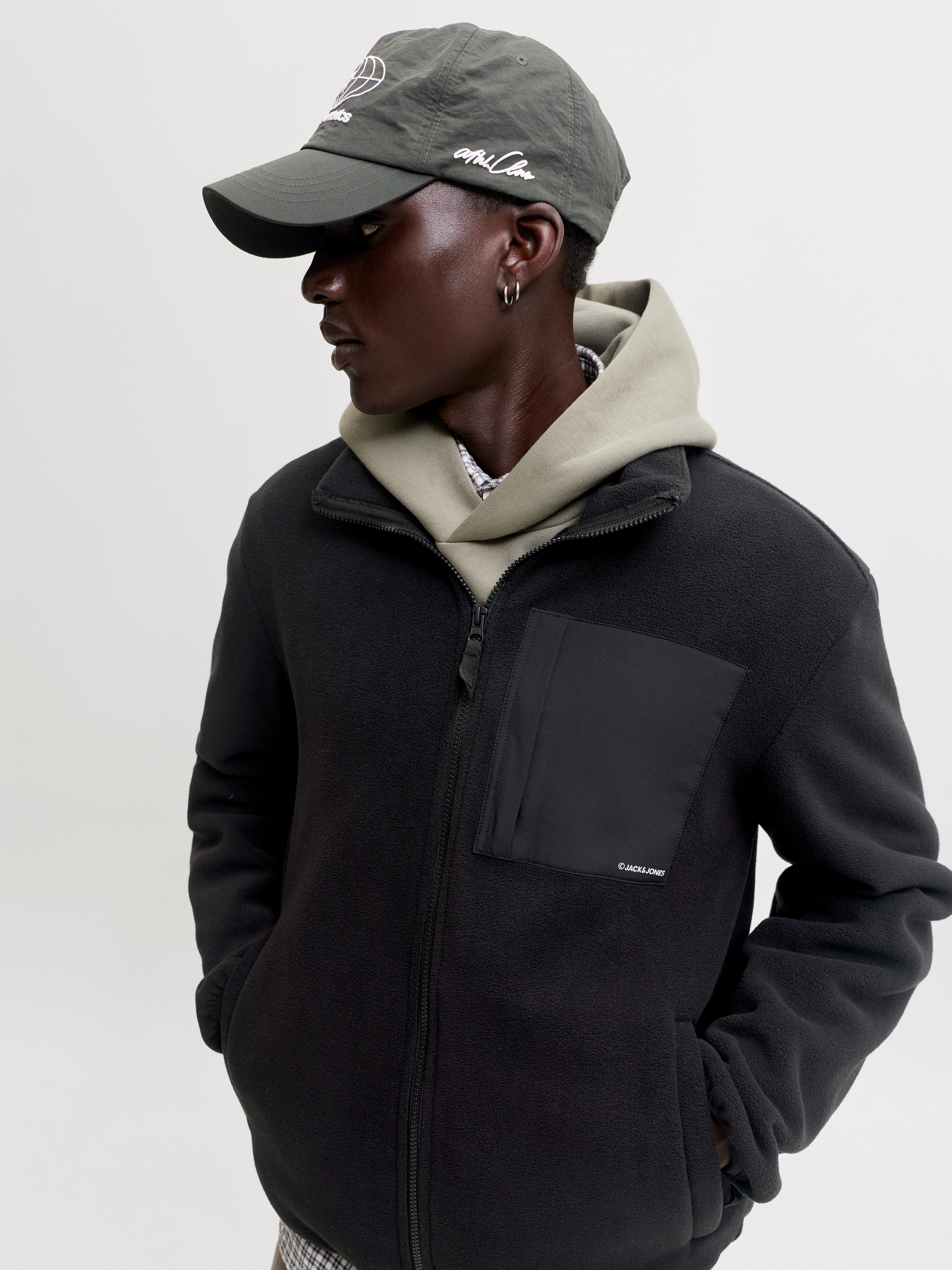 Jack & Jones Fleecejacke JJEMASON FLEECE SN Kunstfaser, regular fit – Bild 3 von 5