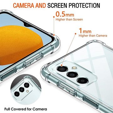 CoolGadget Handyhülle Anti Shock Rugged Case für Samsung Galaxy M52 5G 6,7 Zoll, Slim Cover mit Kantenschutz Schutzhülle für Samsung M52 5G Hülle